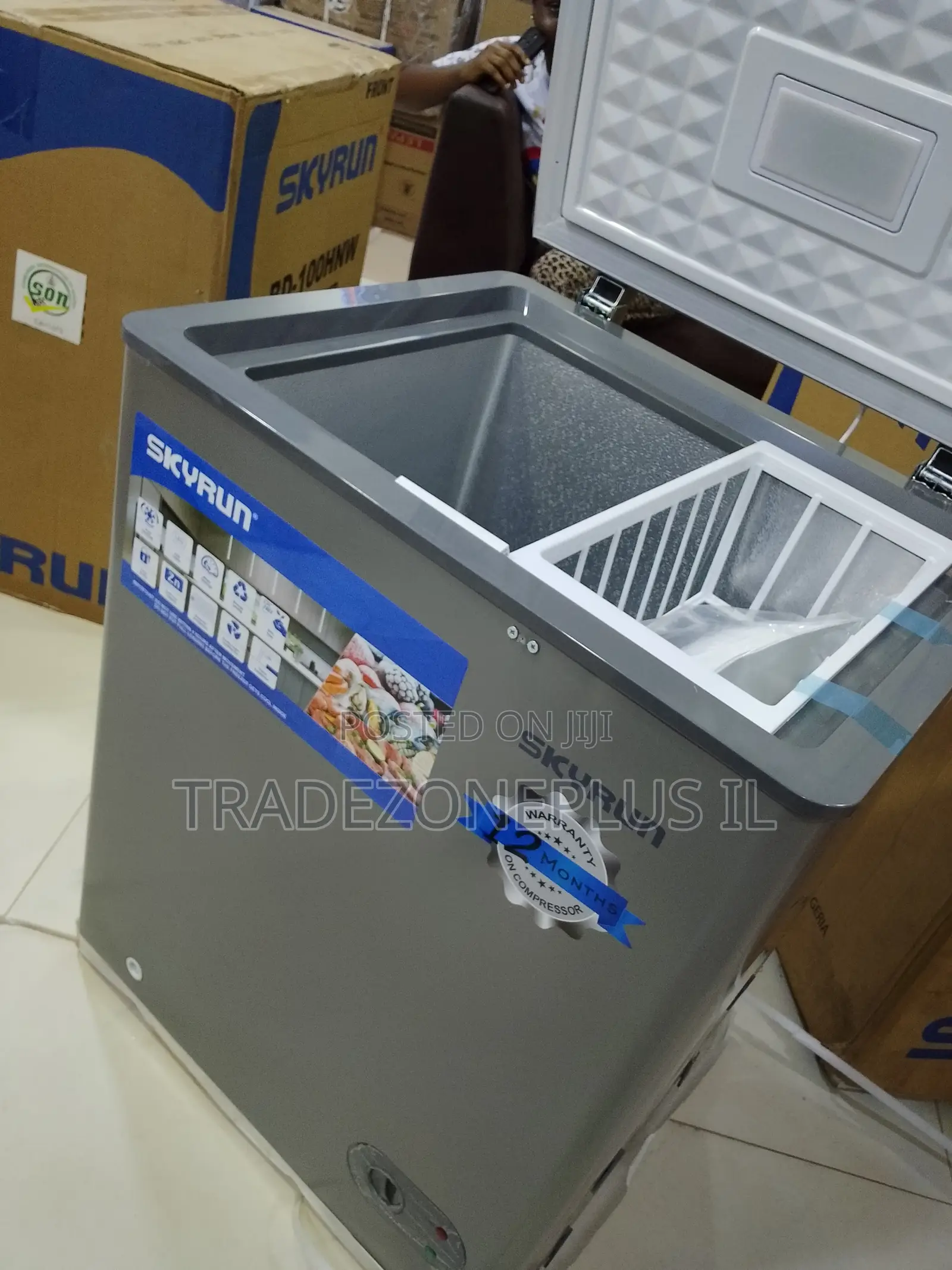 Skyrun BD 100HNW Chest Freezer for Daily Needs