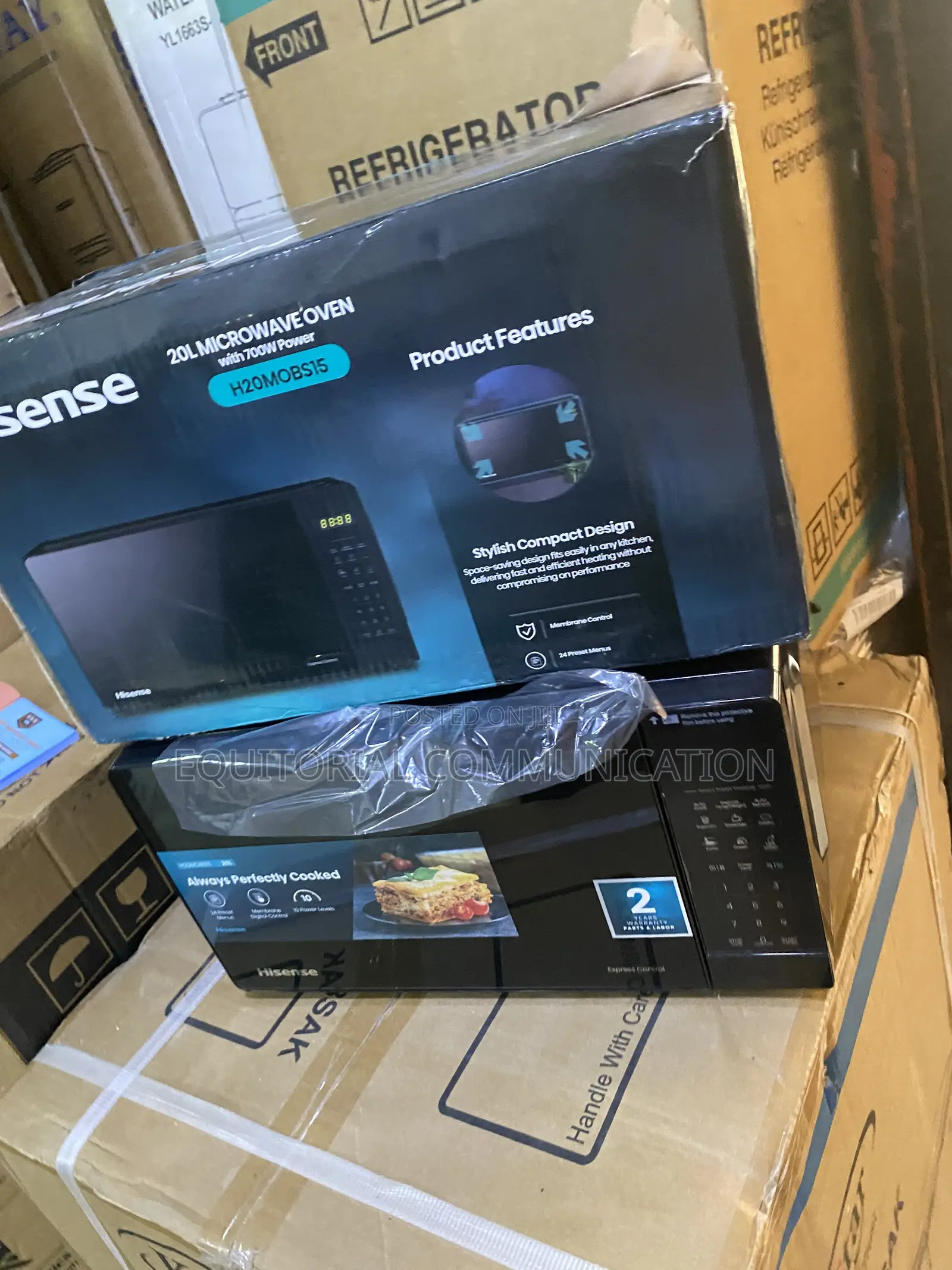 Hisense 20L Digital Microwave for Convenient Food Heating H20MOBS15