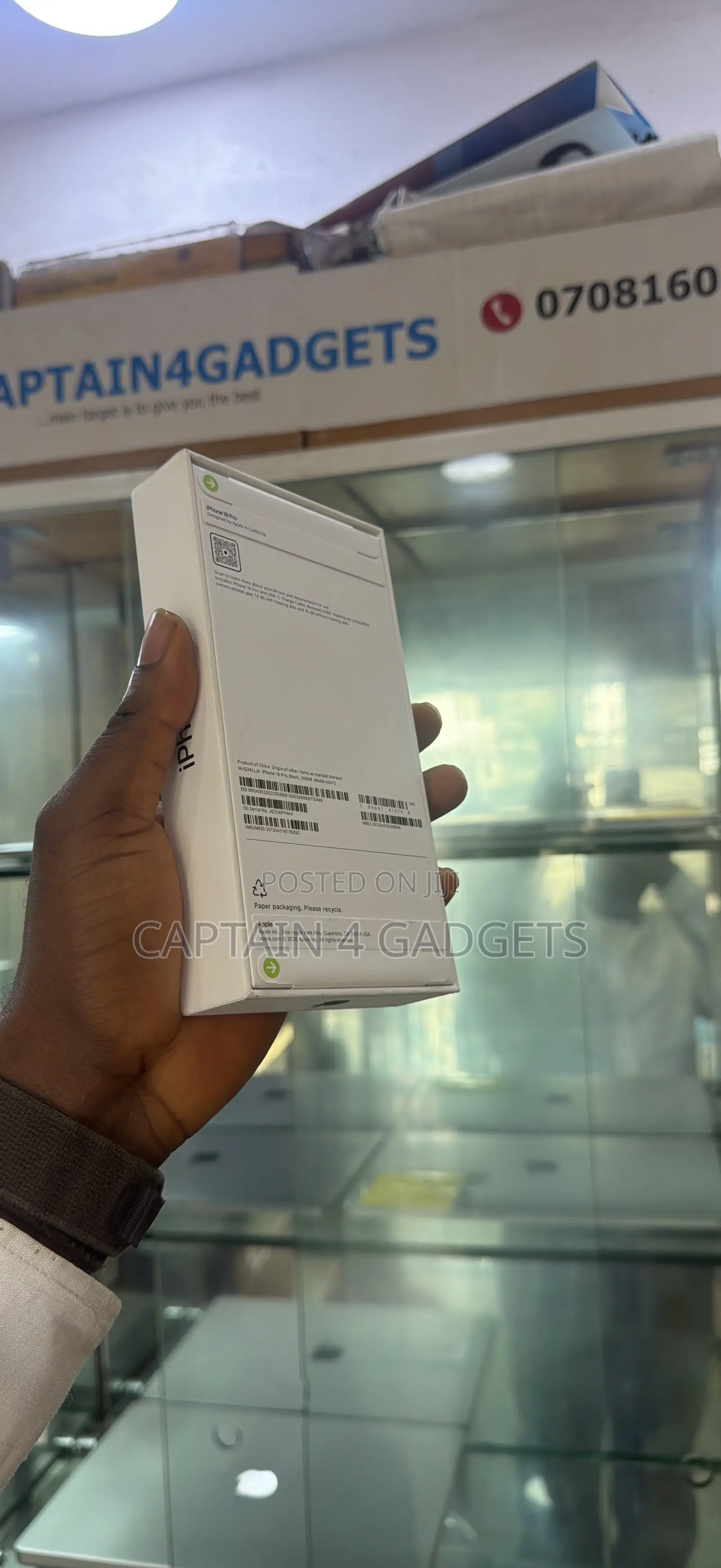 New Apple iPhone 18 Pro 256 GB Black