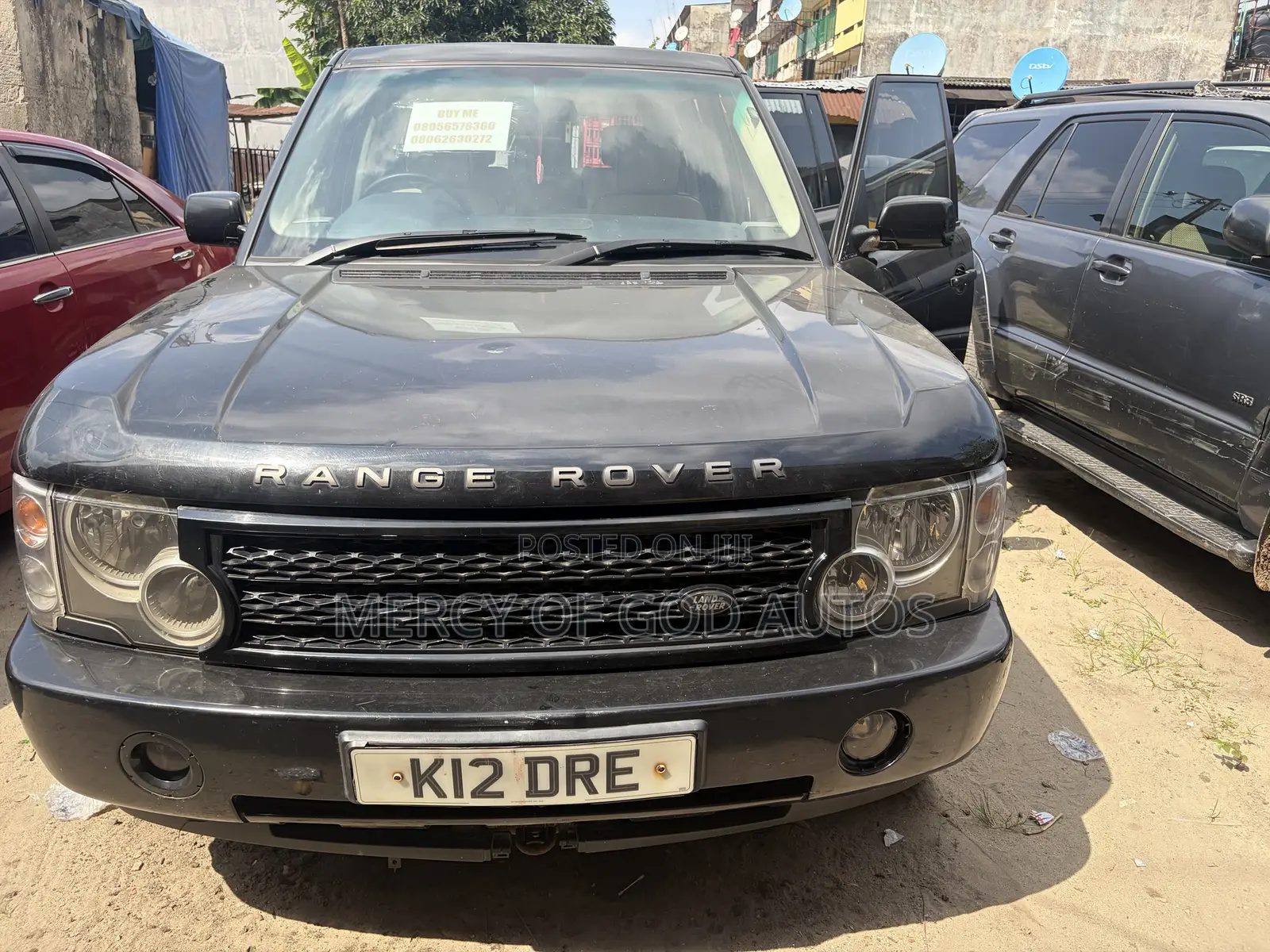 Land Rover Range Rover HSE 2004 Black