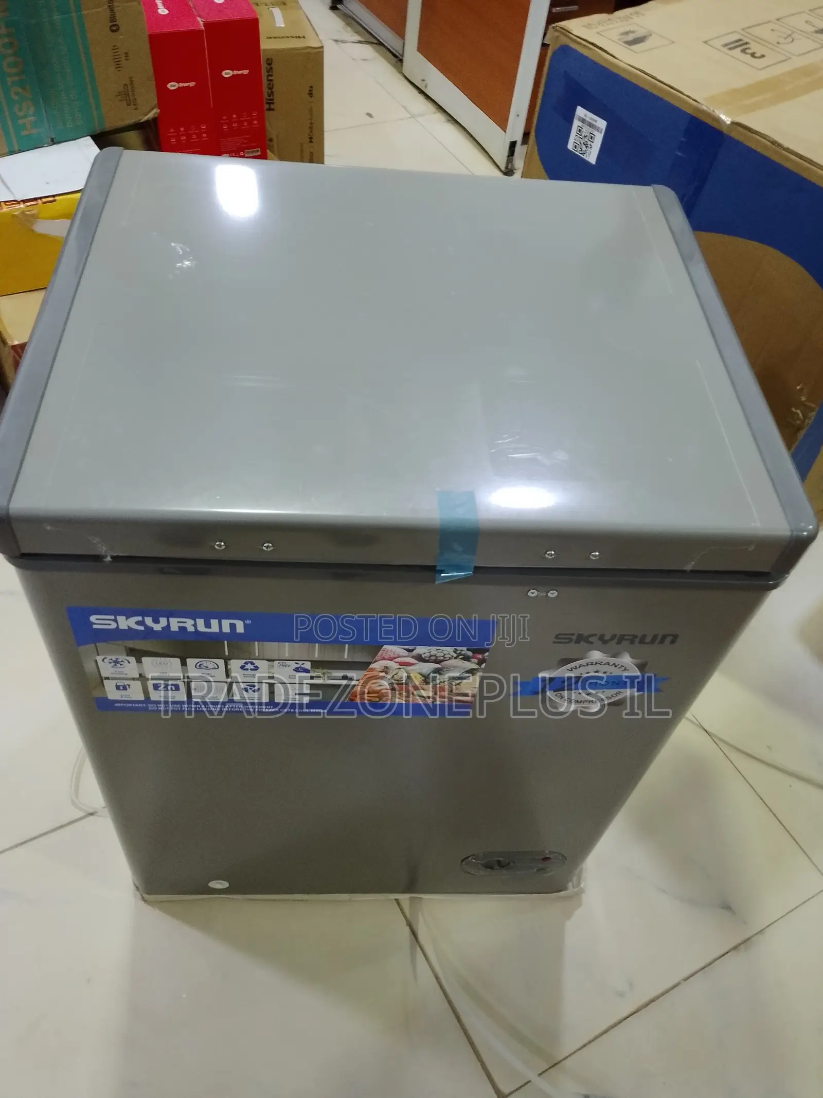 Skyrun Chest Freezer for Storing Frozen Foods