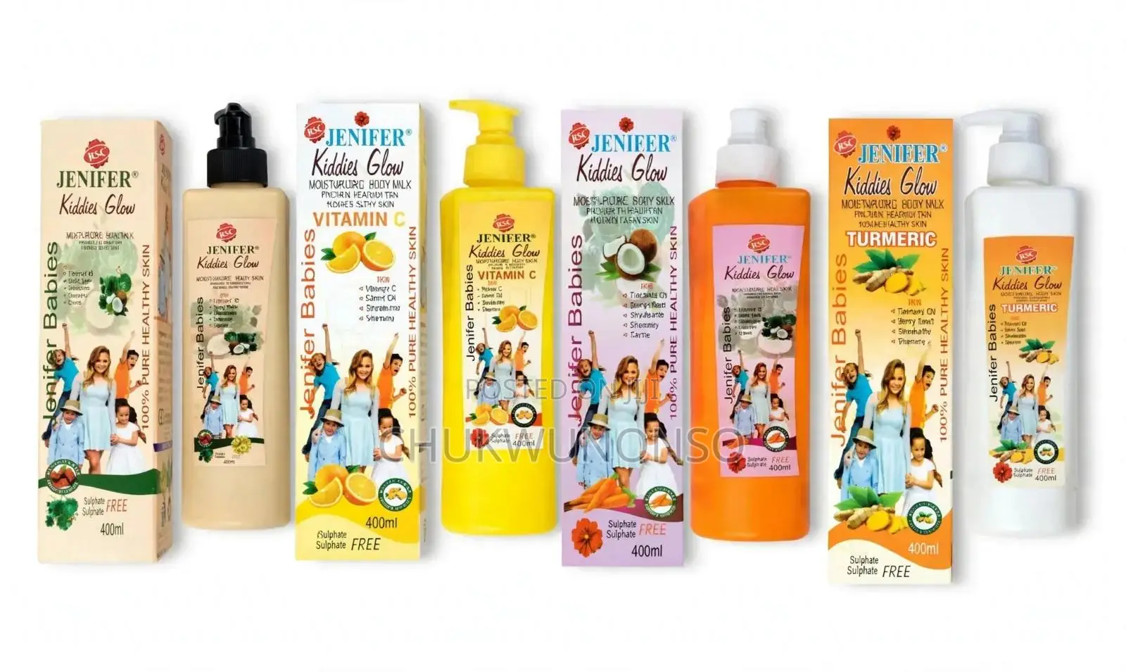 Jenifer Babies Kiddies Body Milk 400ml