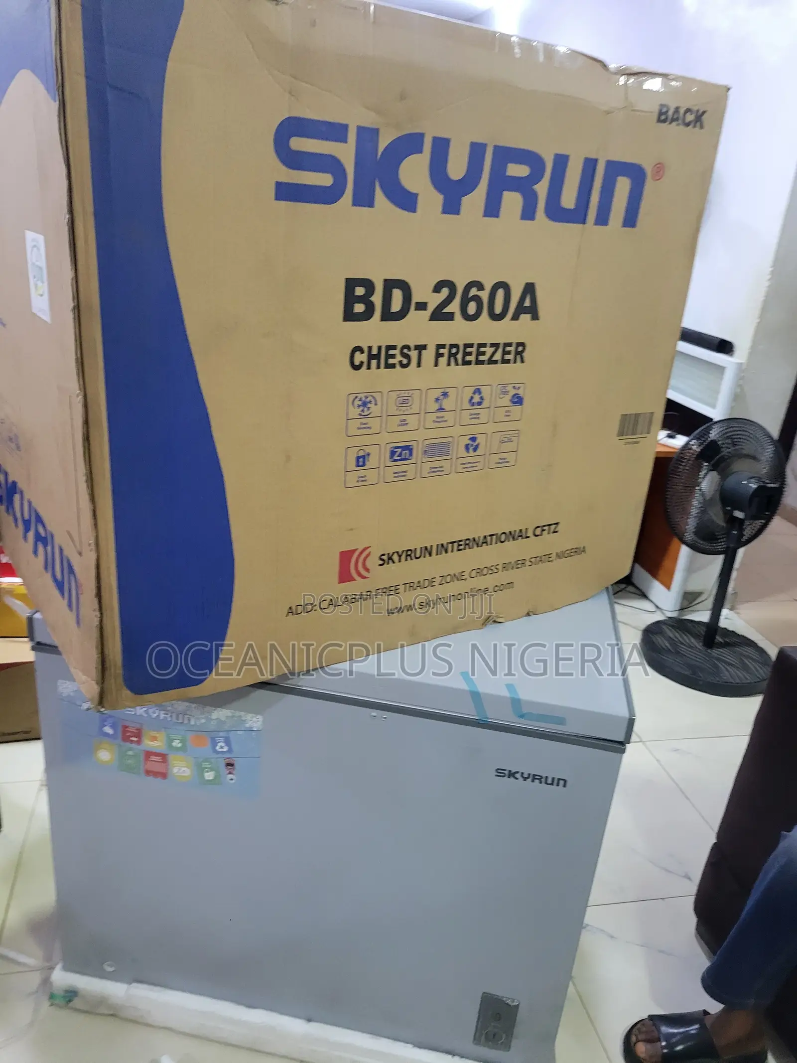 Skyrun Chest Freezer for Shops and Mini-Marts
