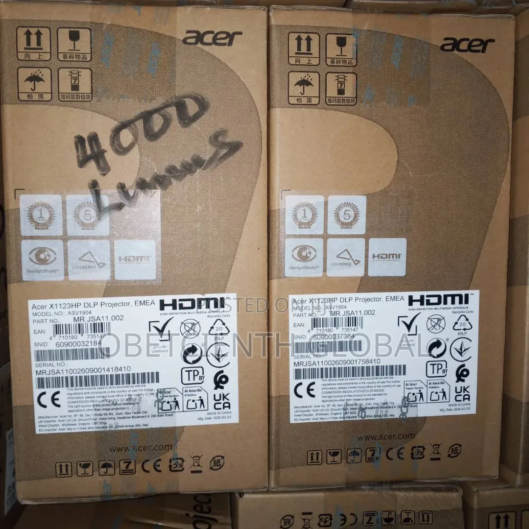 Acer X1123HP Projector 4,000-Lumen