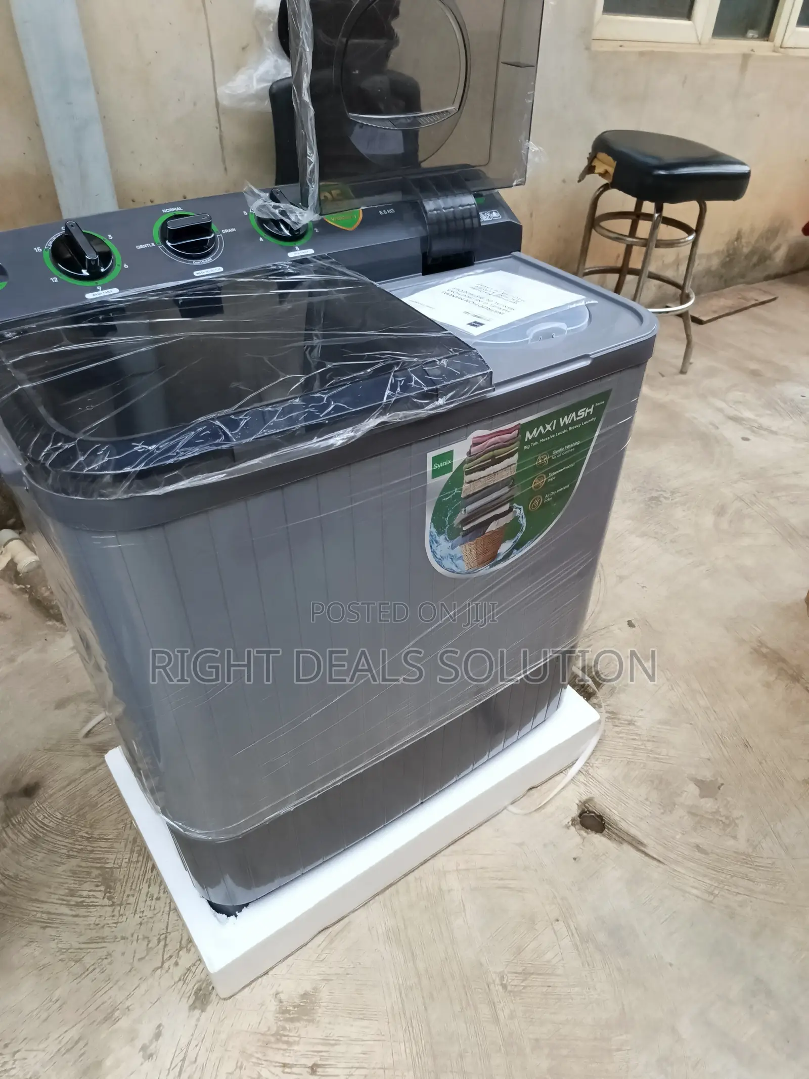 Syinix Twin Tub Washer for Bedsheets and Everyday Clothes