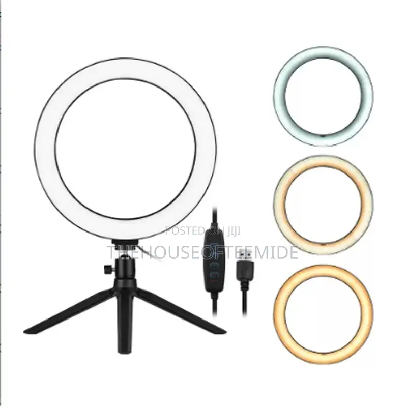 Mini Tripod With Ringlight