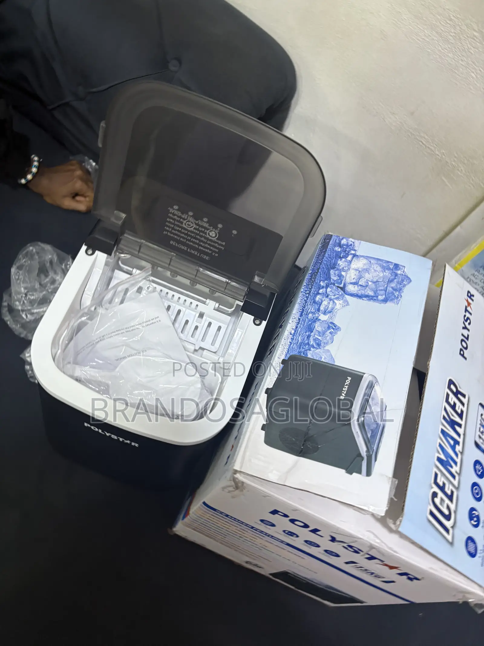 Polystar PV-JYIMZ6B Ice Maker for Home Parties