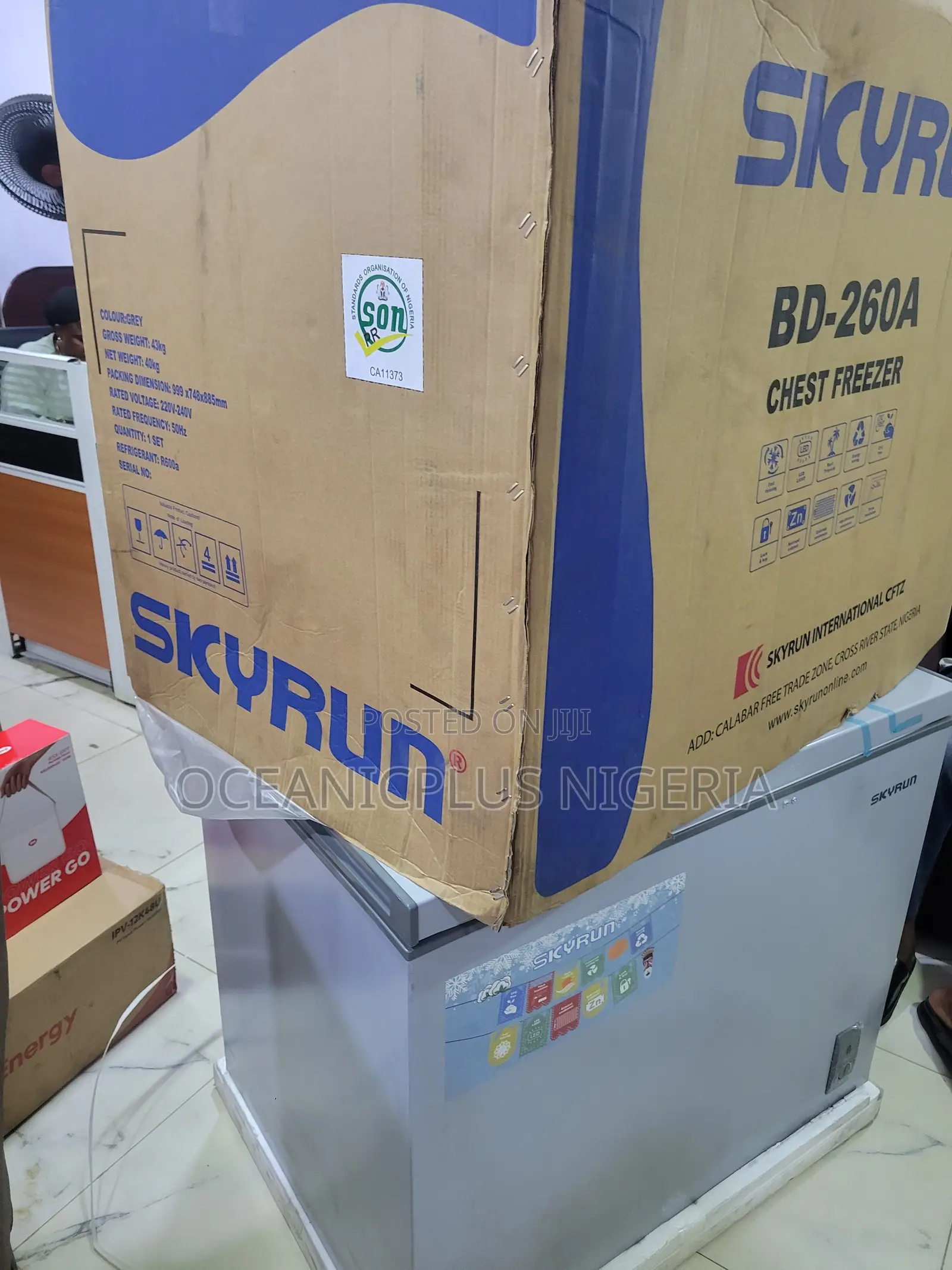 Skyrun BD-260A Freezer for Bulk Shopping