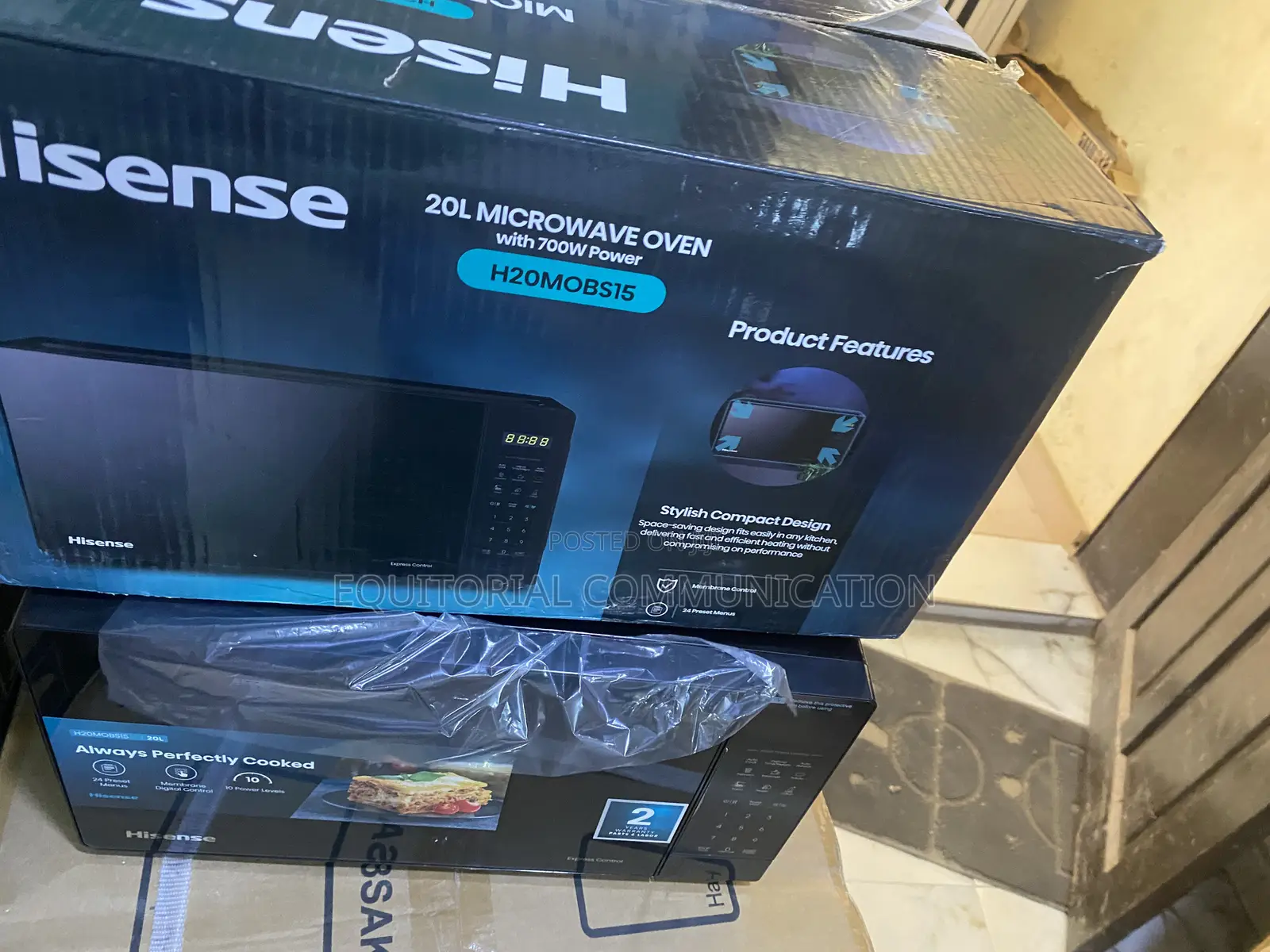 Hisense H20MOBS15 20-Litre Countertop Food Heating Oven
