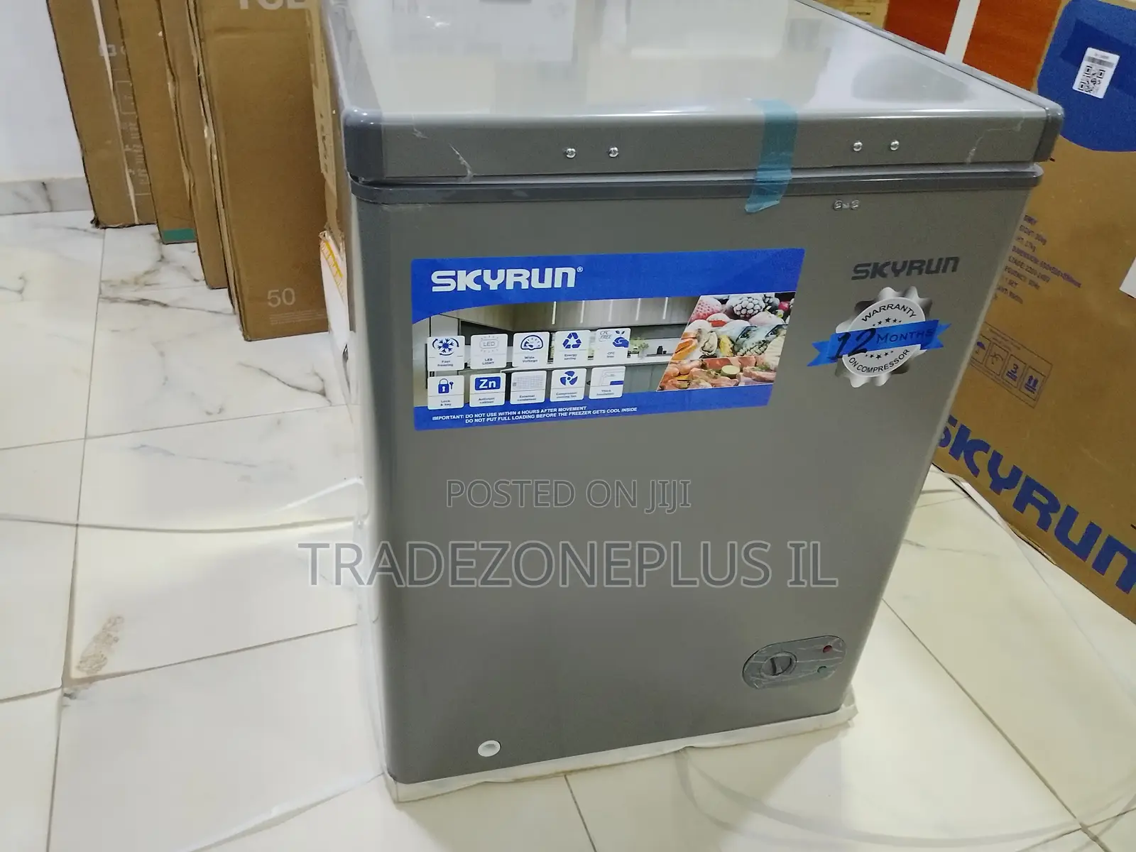 Skyrun 100L Chest Freezer for Business Use