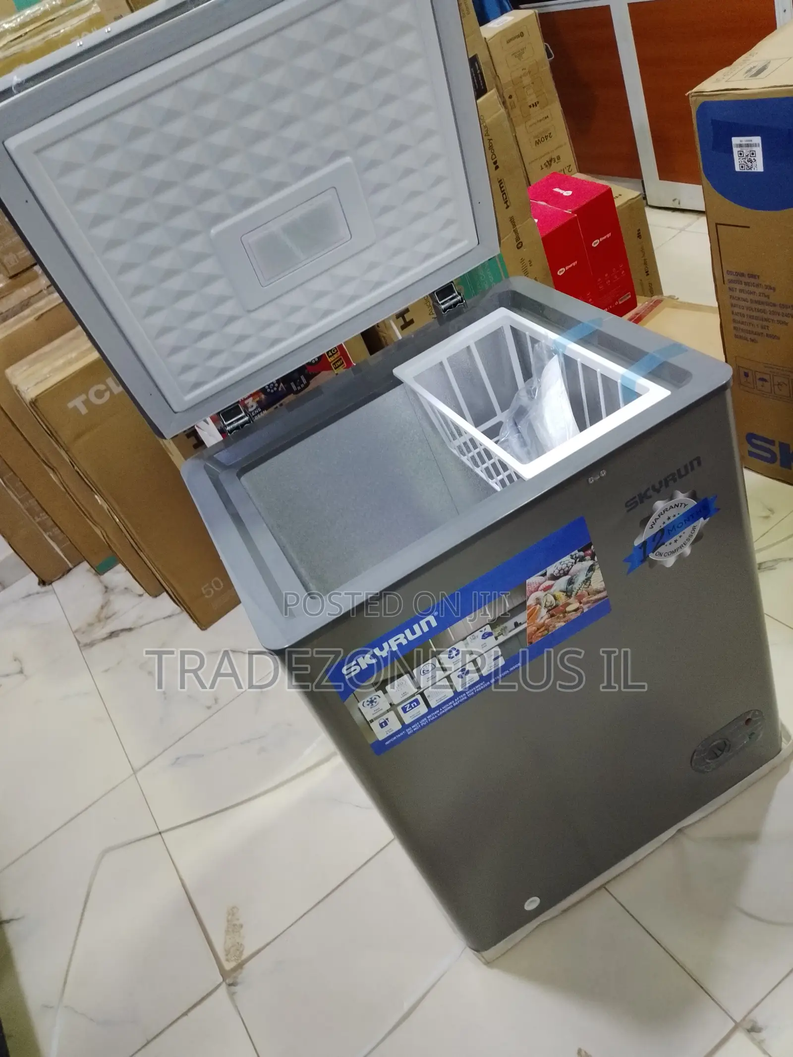 Skyrun 100L Chest Freezer for Business Use