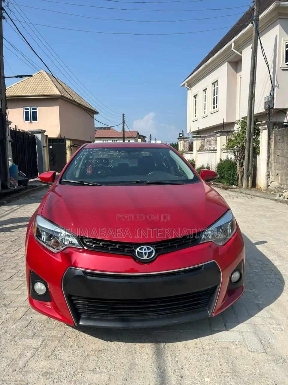 Toyota Corolla S Premium 4dr Sedan (1.8L 4cyl CVT) 2014 Red