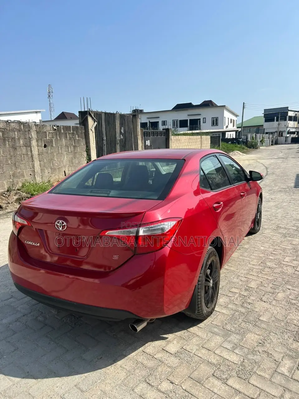 Toyota Corolla S Premium 4dr Sedan (1.8L 4cyl CVT) 2014 Red