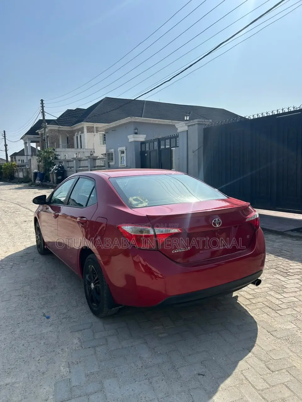 Toyota Corolla S Premium 4dr Sedan (1.8L 4cyl CVT) 2014 Red