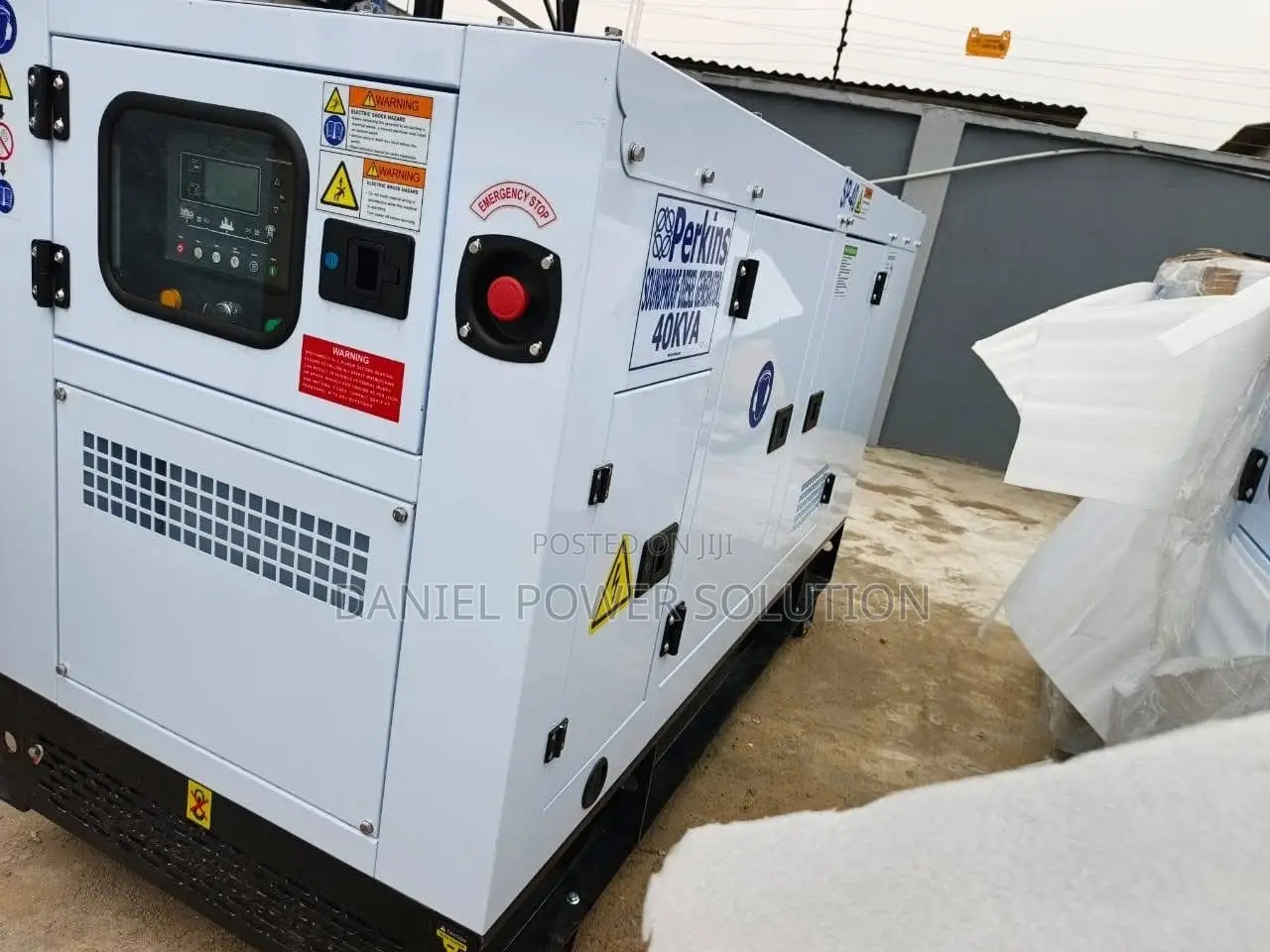 40kva Perkins Diesel Soundproof 100% Copper Coil 2 Years Warranty