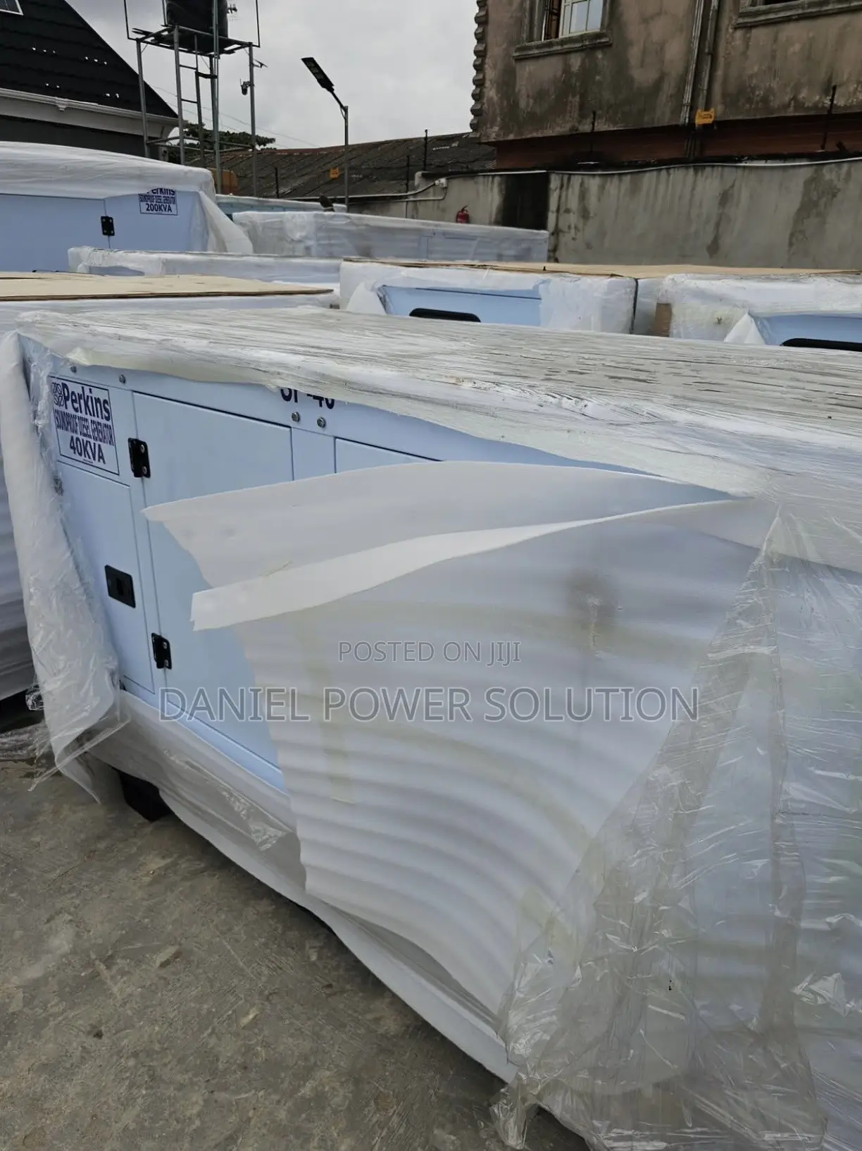 40kva Perkins Diesel Soundproof 100% Copper Coil 2 Years Warranty