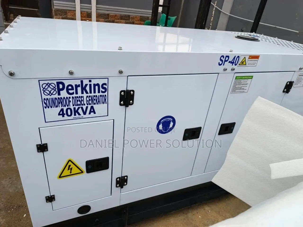 40kva Perkins Diesel Generators With 2 Year Warranty