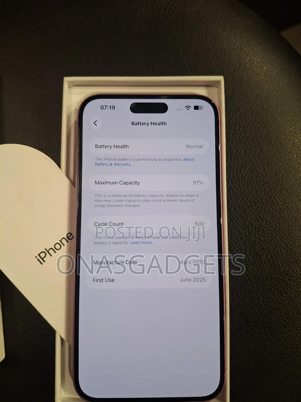 Apple iPhone 16 Plus 256 GB Pink