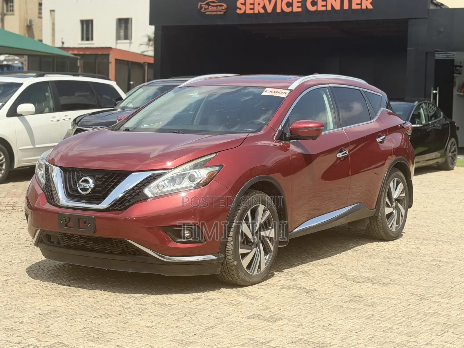 Nissan Murano Platinum AWD 2018 Burgundy