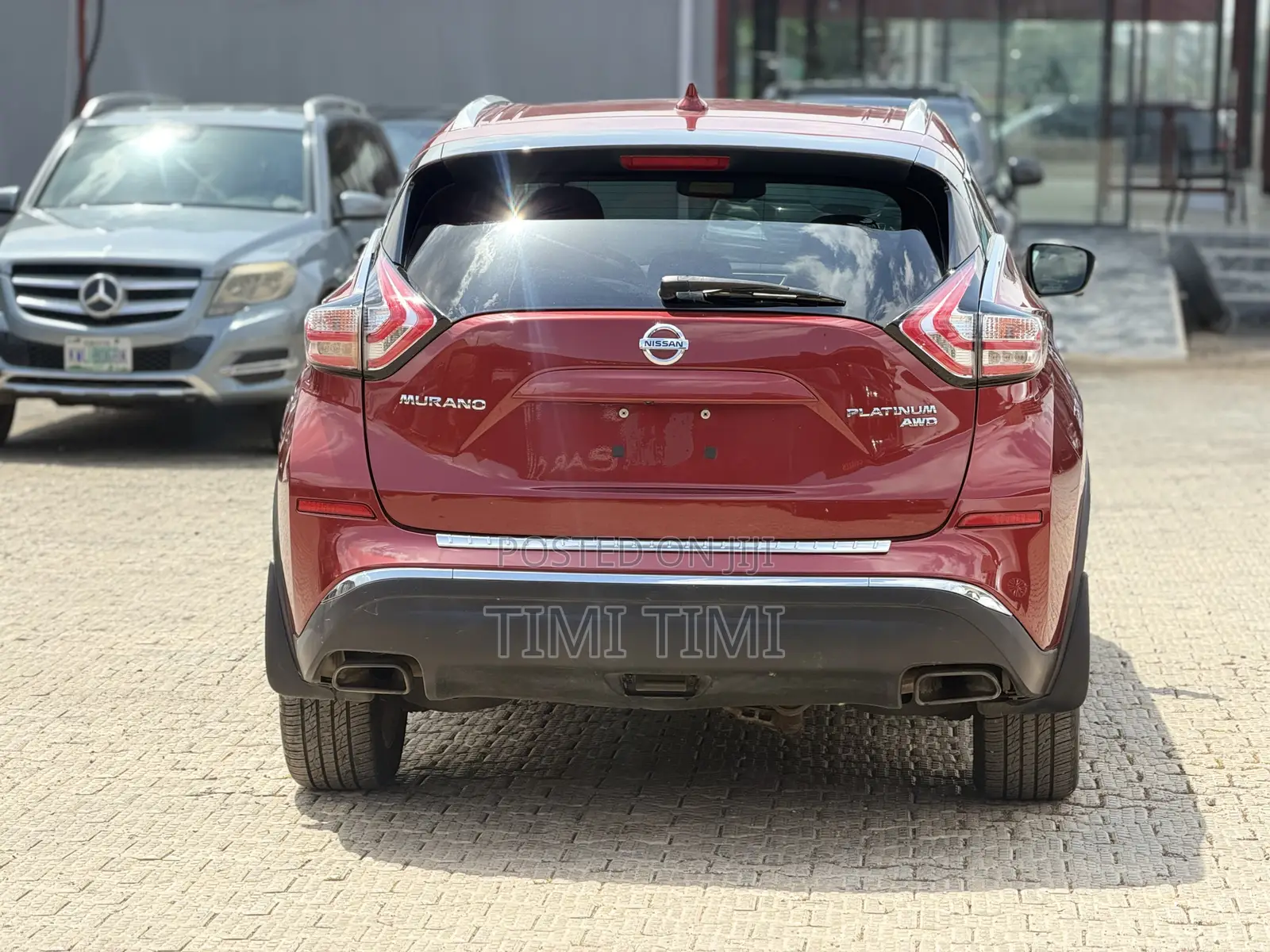 Nissan Murano Platinum AWD 2018 Burgundy