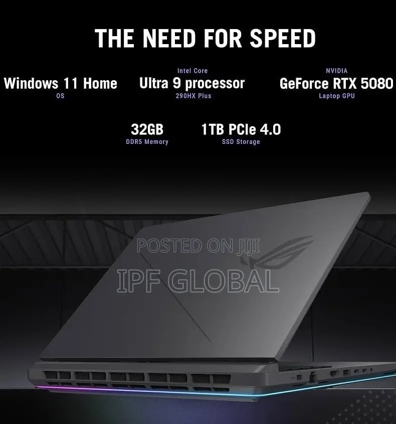 New Laptop Asus ROG Strix G16 32GB Intel Core Ultra 9 SSD 1T
