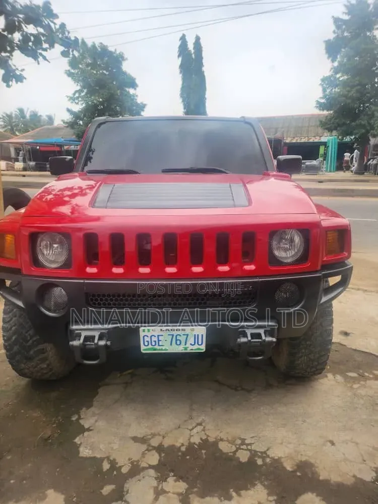 Hummer H3 2009 Red
