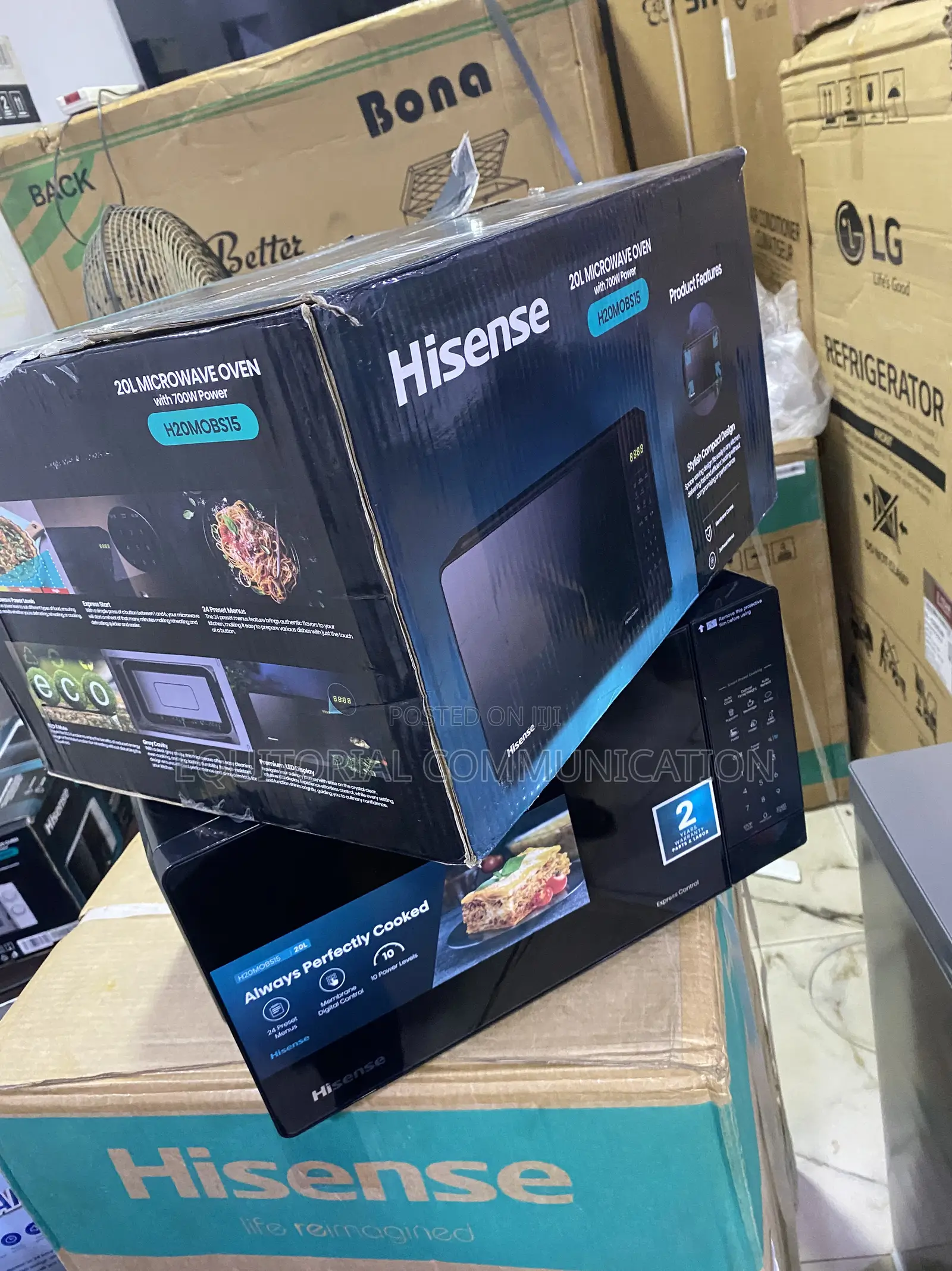 Hisense H20MOBS15 20L Digital Microwave for Small Households