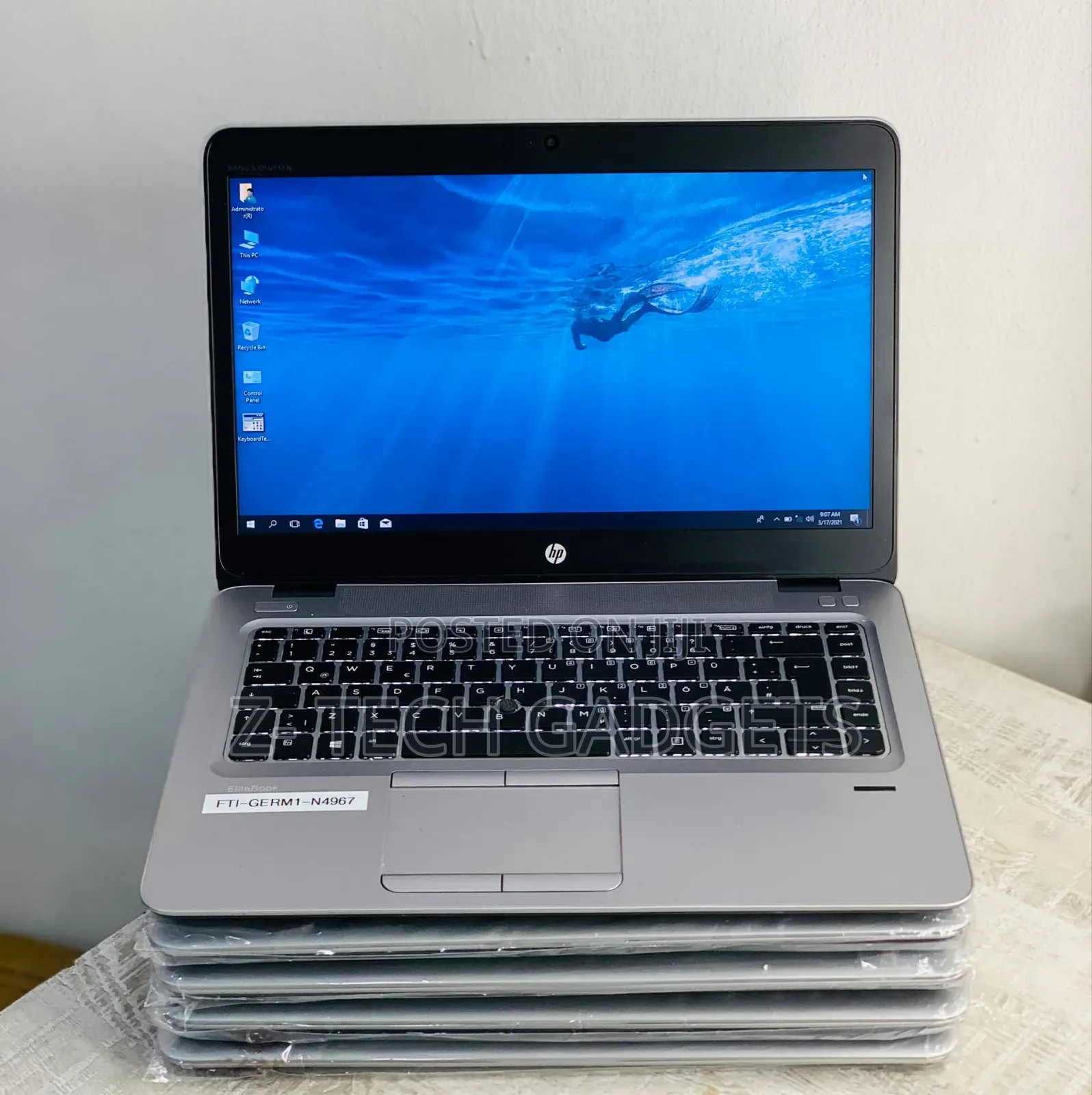 Laptop HP EliteBook 840 G3 8GB Intel Core i5 SSD 256GB