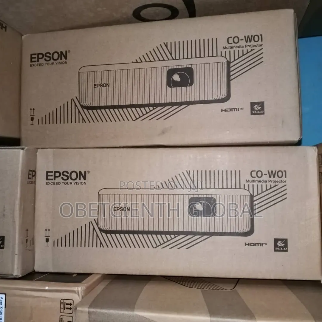 Epson CO-W01 3000Lumens Portable 3LCD Projector