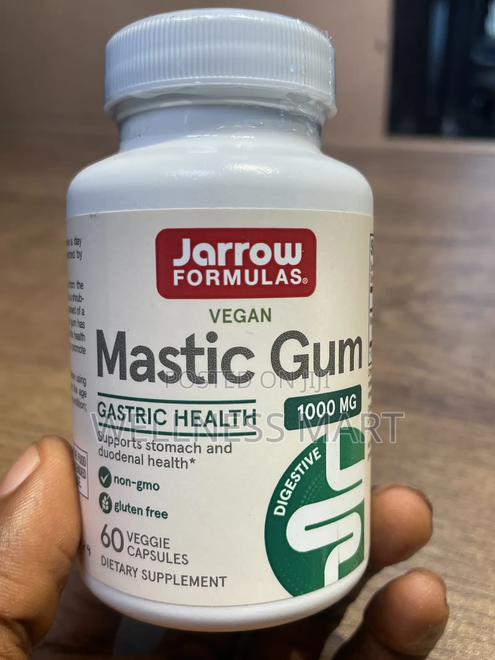 Jarrow Mastic Gum 1000mg 60 Caps | Stomach & Gut Support