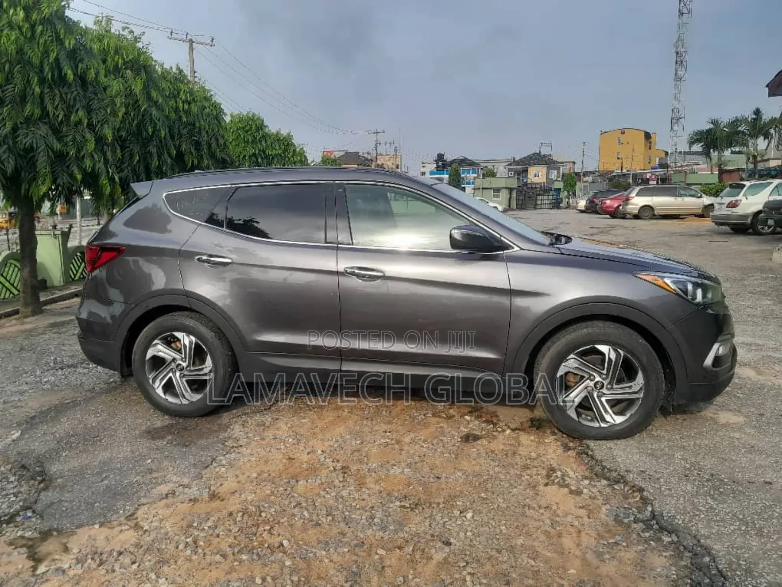 Hyundai Santa Fe SE AWD 2017 Gray