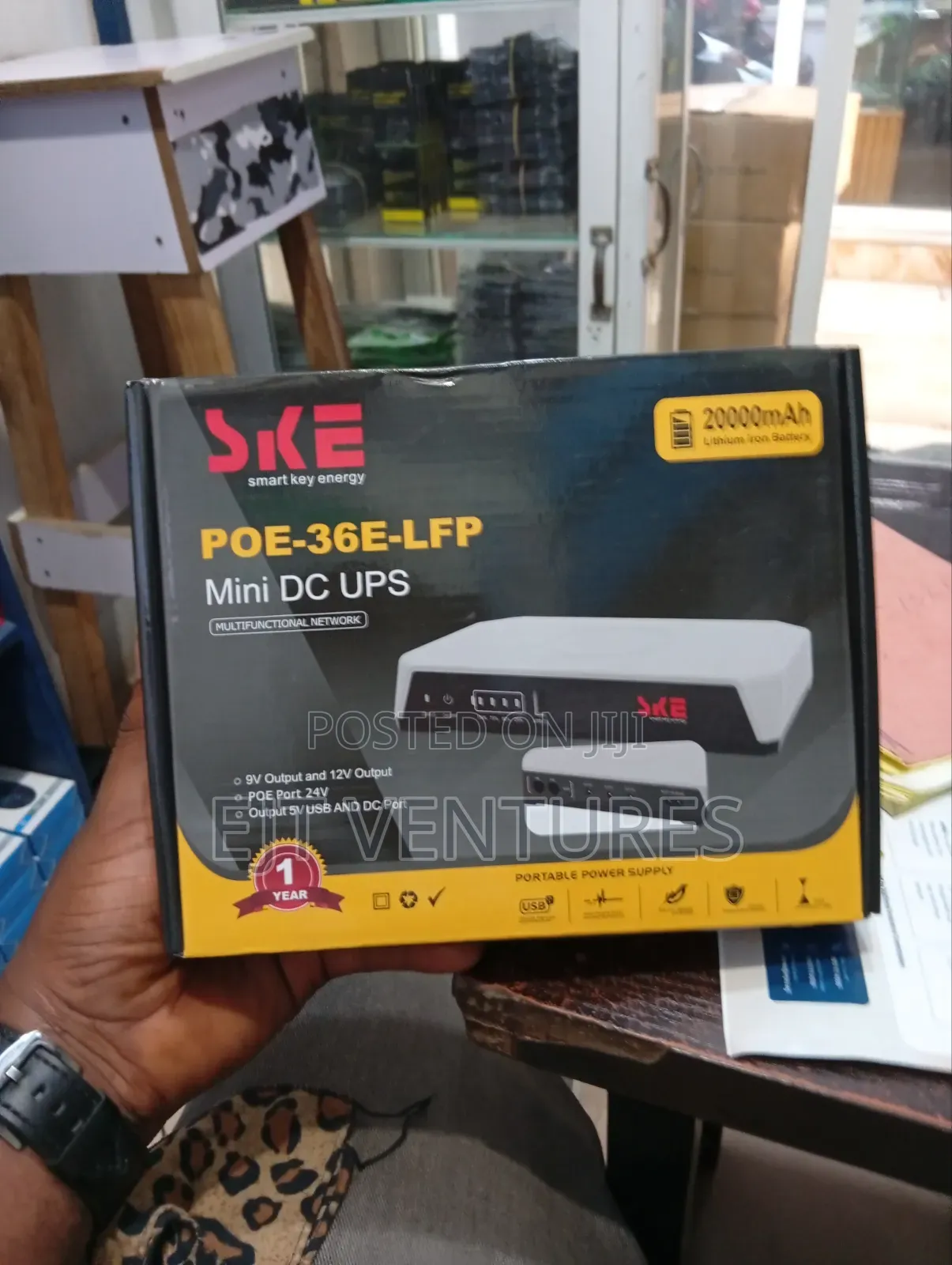 Ske Mini Dc Ups. (Router Power Bank)