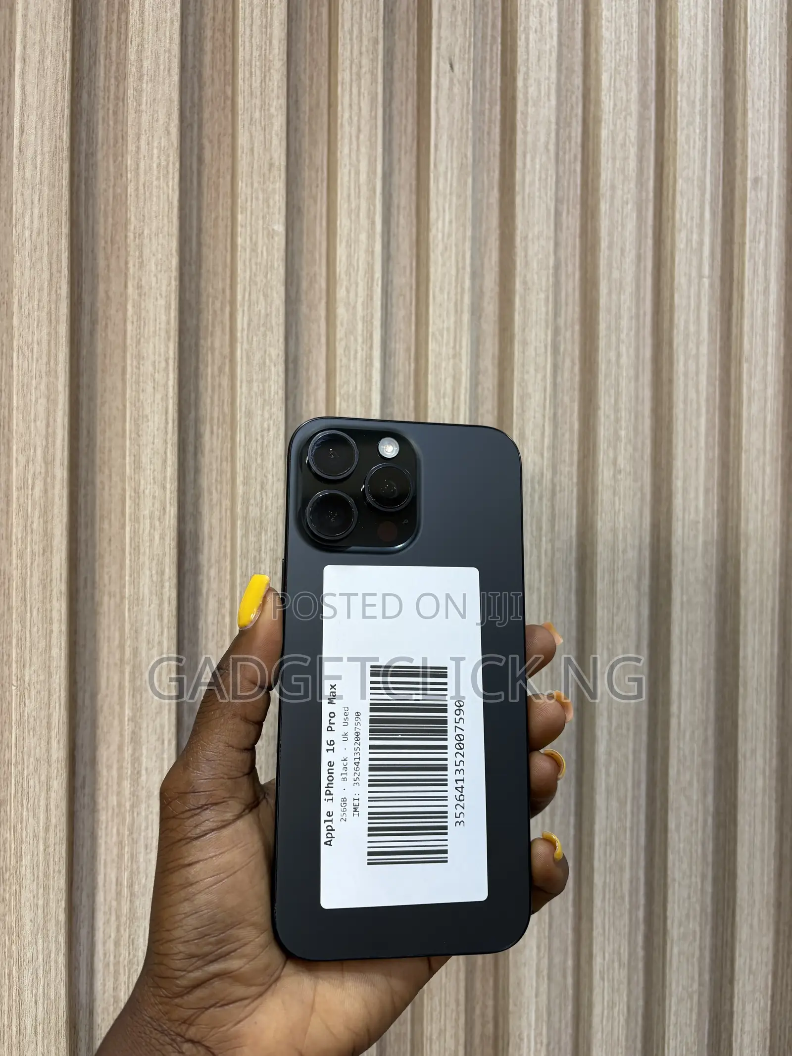 Apple iPhone 16 Pro Max 256 GB Black