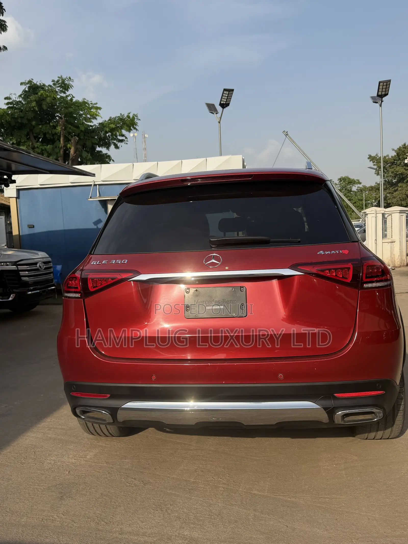 Mercedes-Benz GLE-Class 2020 Red