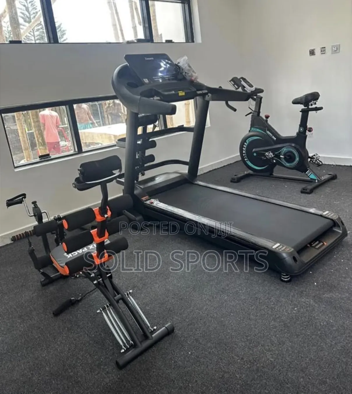 Original 3 in 1 Gym Equipment Treadmill Is 4 Horsepower