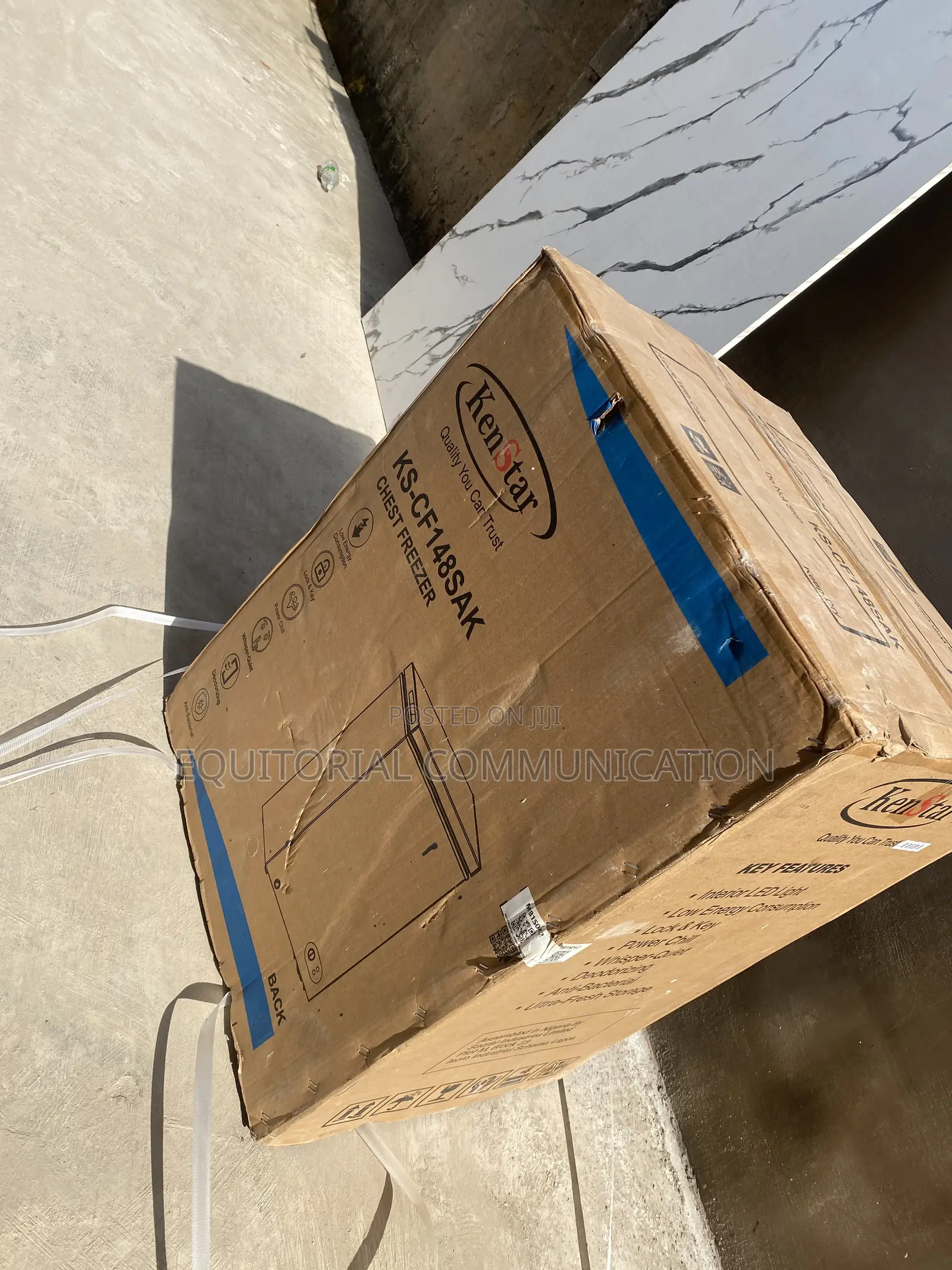 KENSTAR 142L Deep Chest Freezer Model KS-CF148SAK