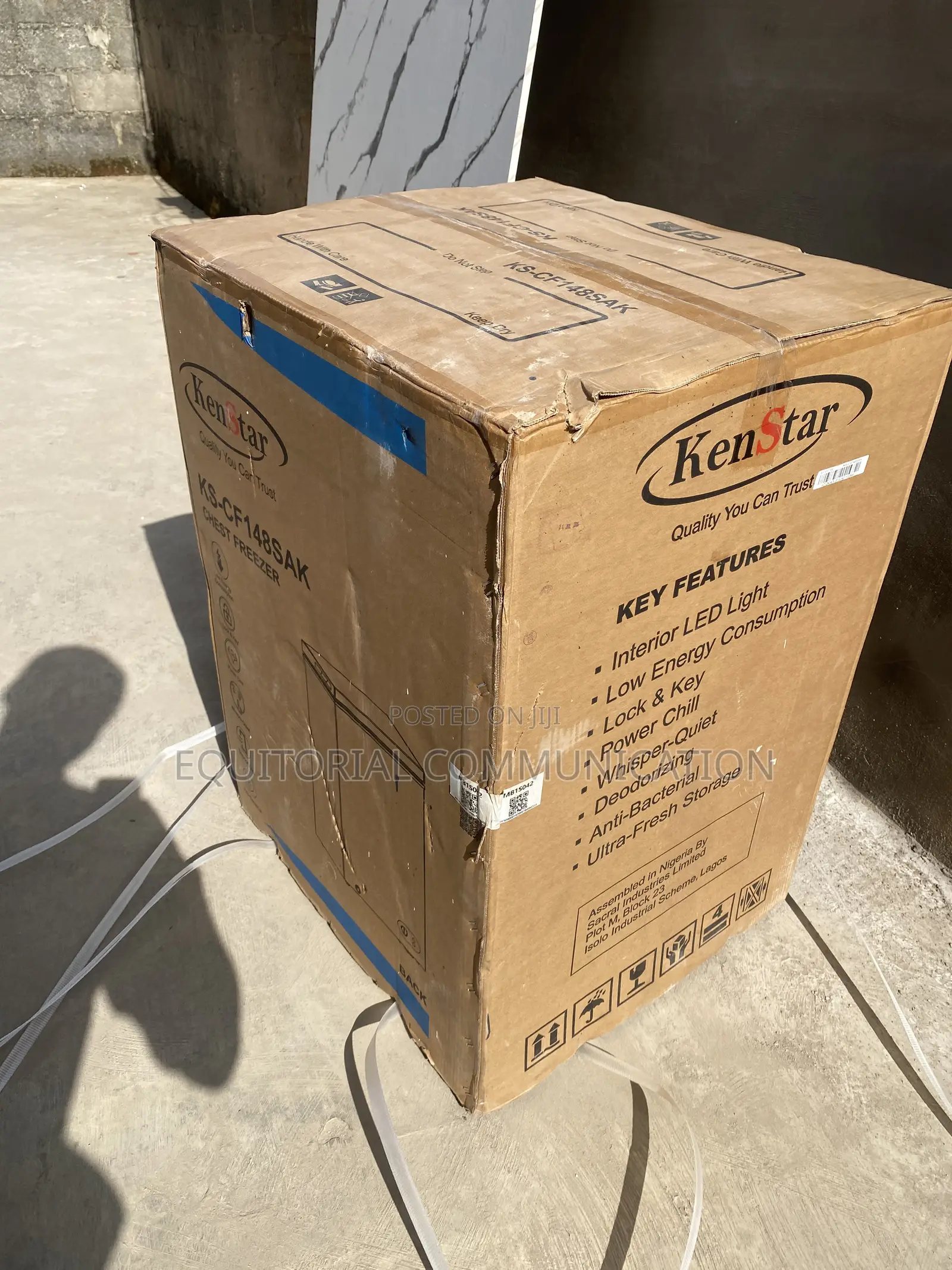 KENSTAR KS-CF148SAK 142L Freezer for Meat and Fish Storage