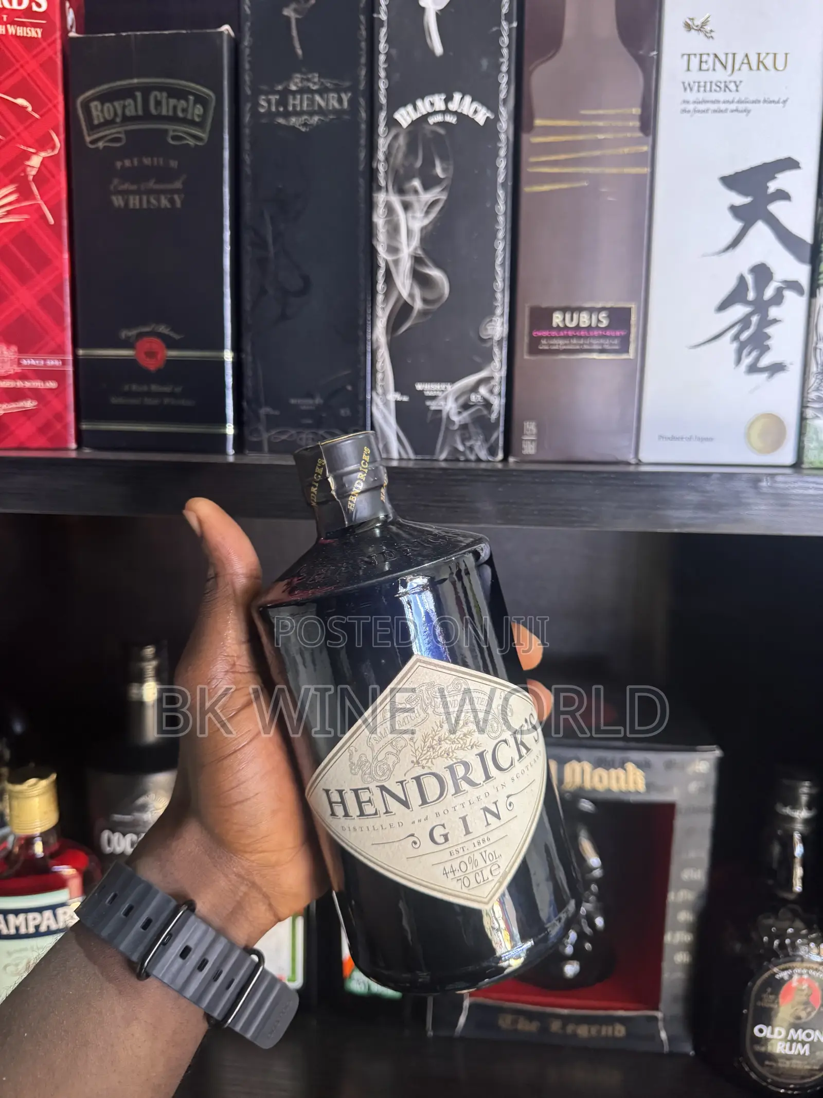 Hendrick's Scottish Gin - Carton of 12 Bottles