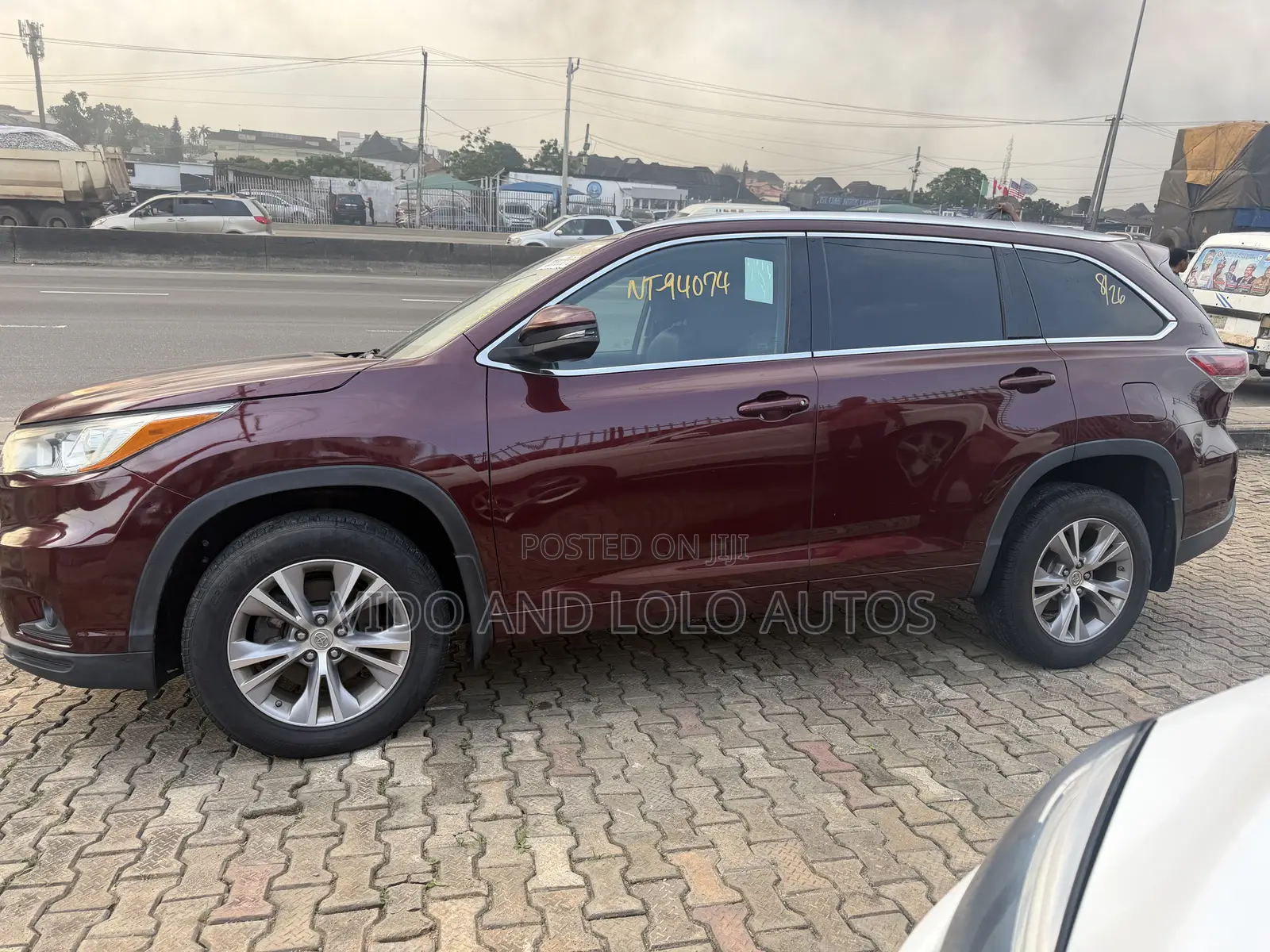 Toyota Highlander XLE 4dr SUV (3.5L 6cyl 6A) 2015 Burgundy