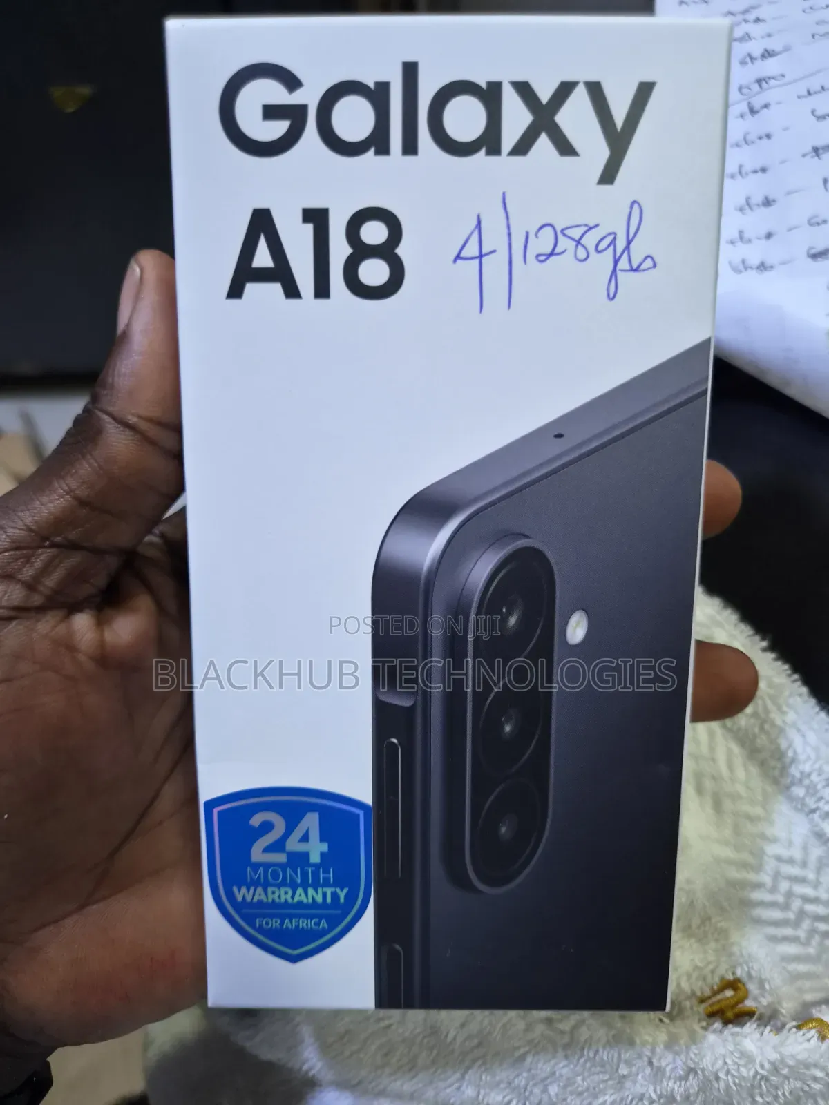 New Samsung Galaxy A18 128 GB Black