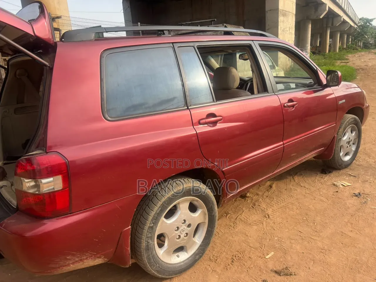 Toyota Highlander Limited V6 2006 Red