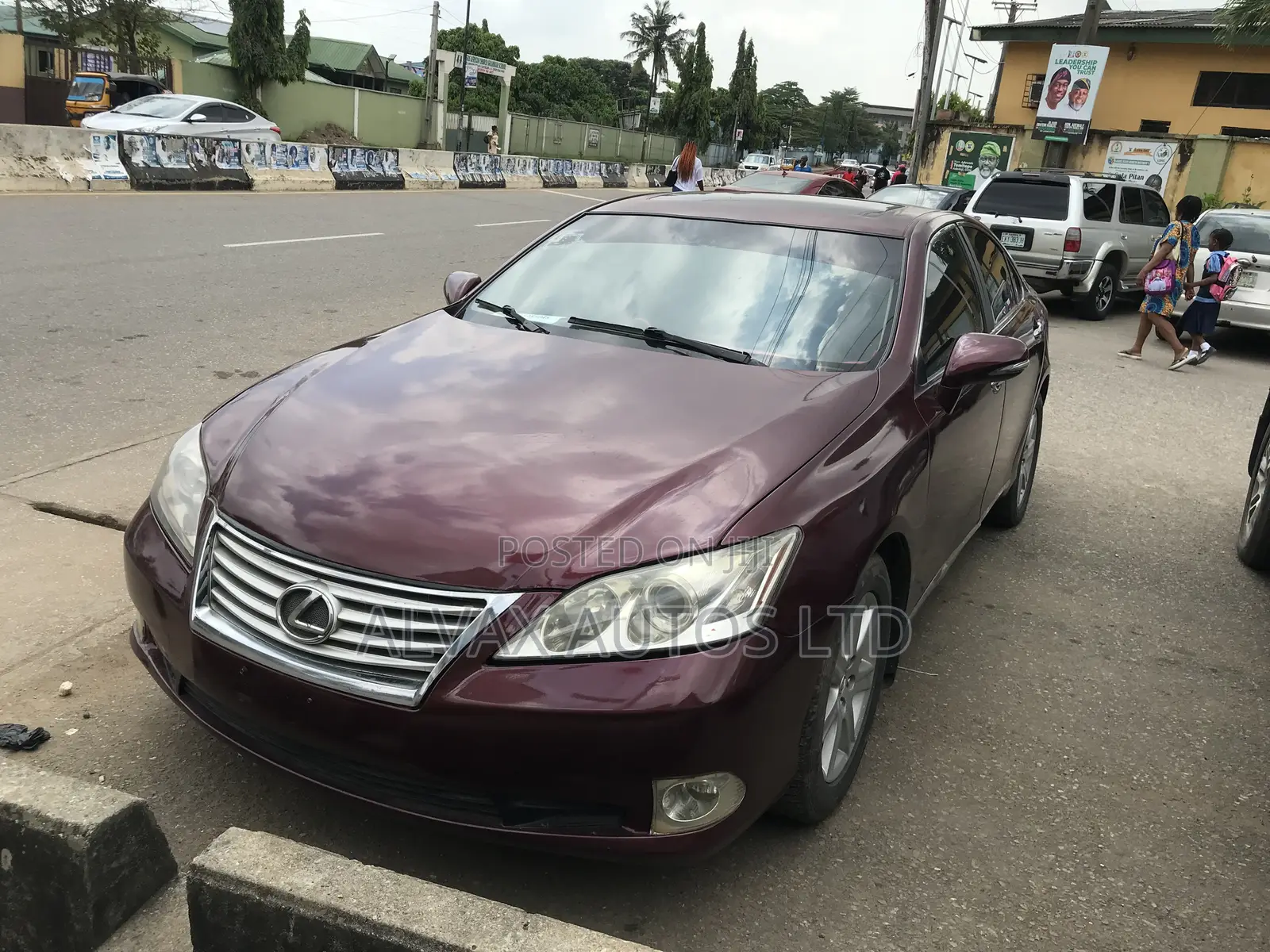 Lexus ES 350 2009 Burgundy