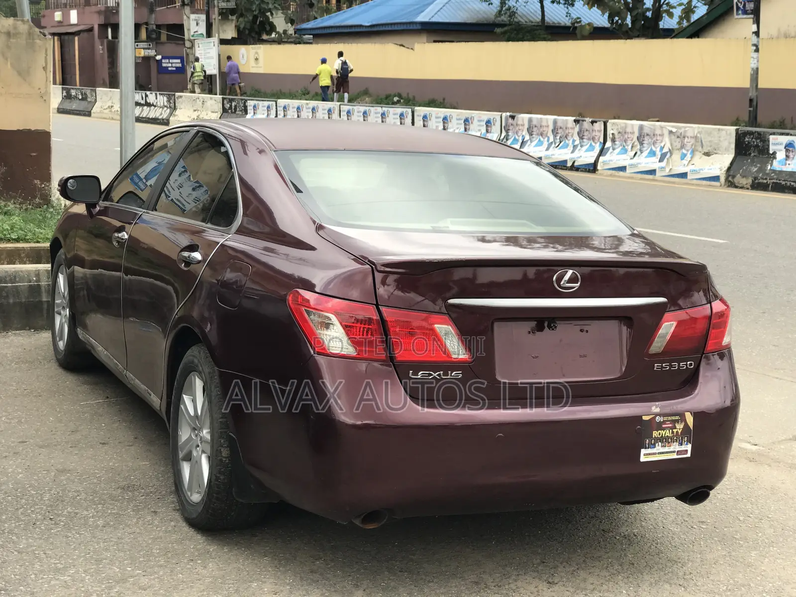 Lexus ES 350 2009 Burgundy