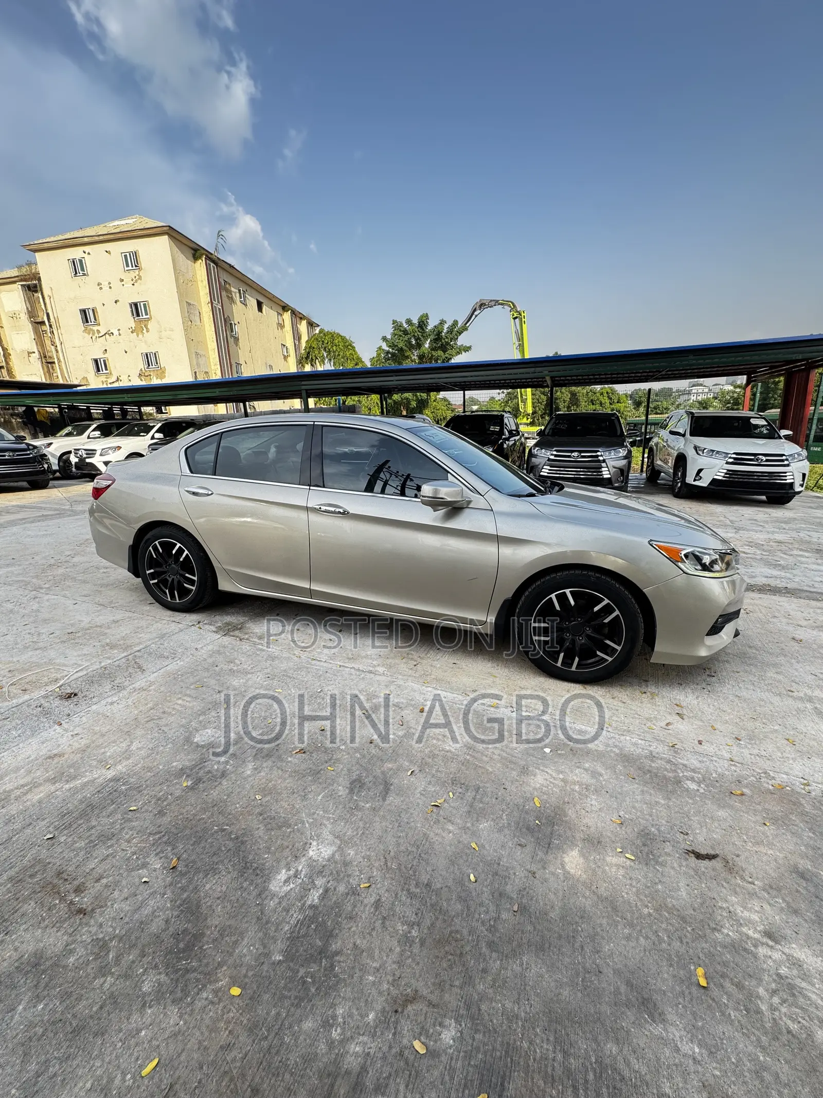 Honda Accord EX-L V-6 4dr Sedan FWD (3.5L 6cyl 6A) 2016 Gold
