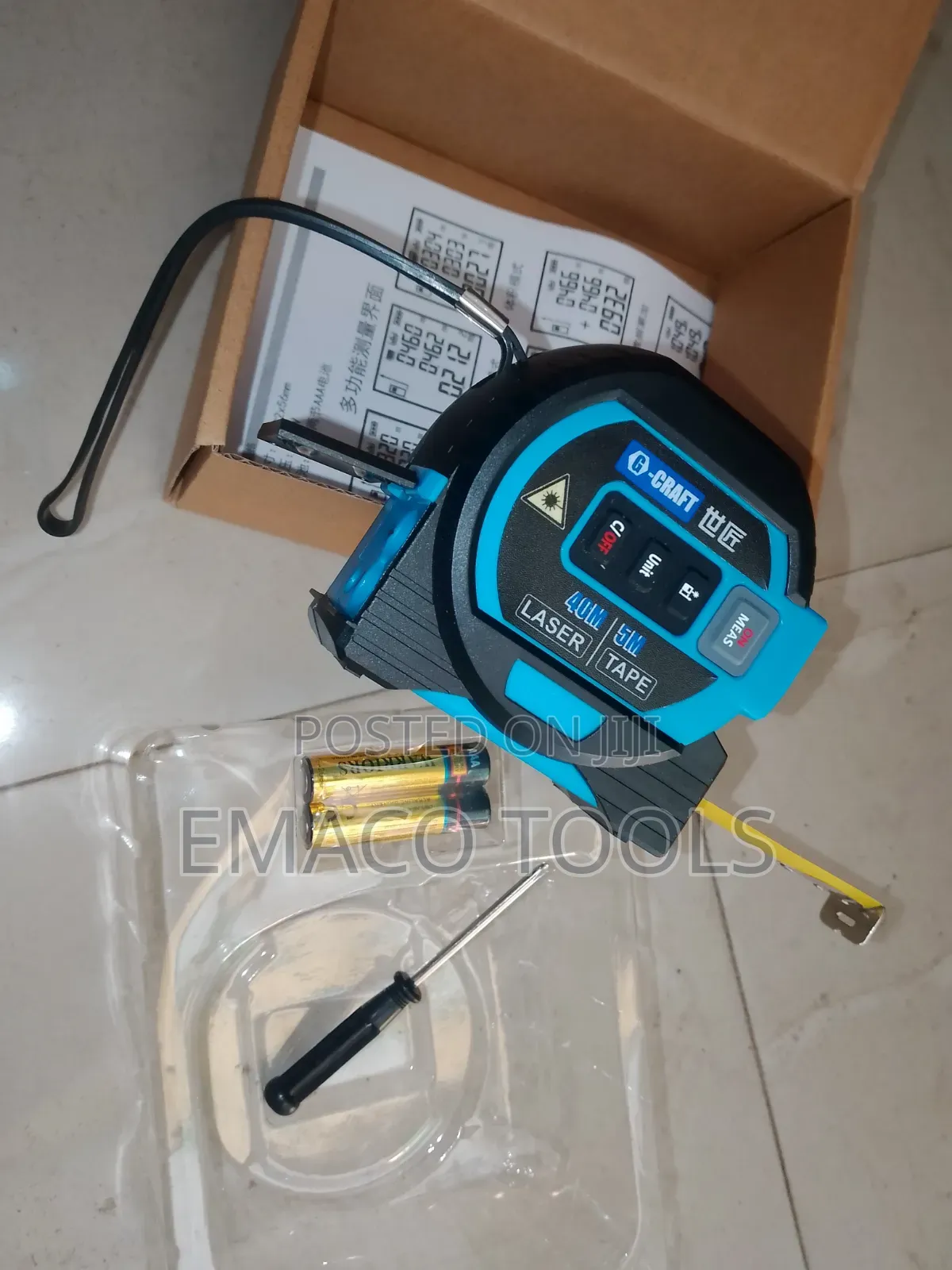 3-in-1 Laser Distance Meter