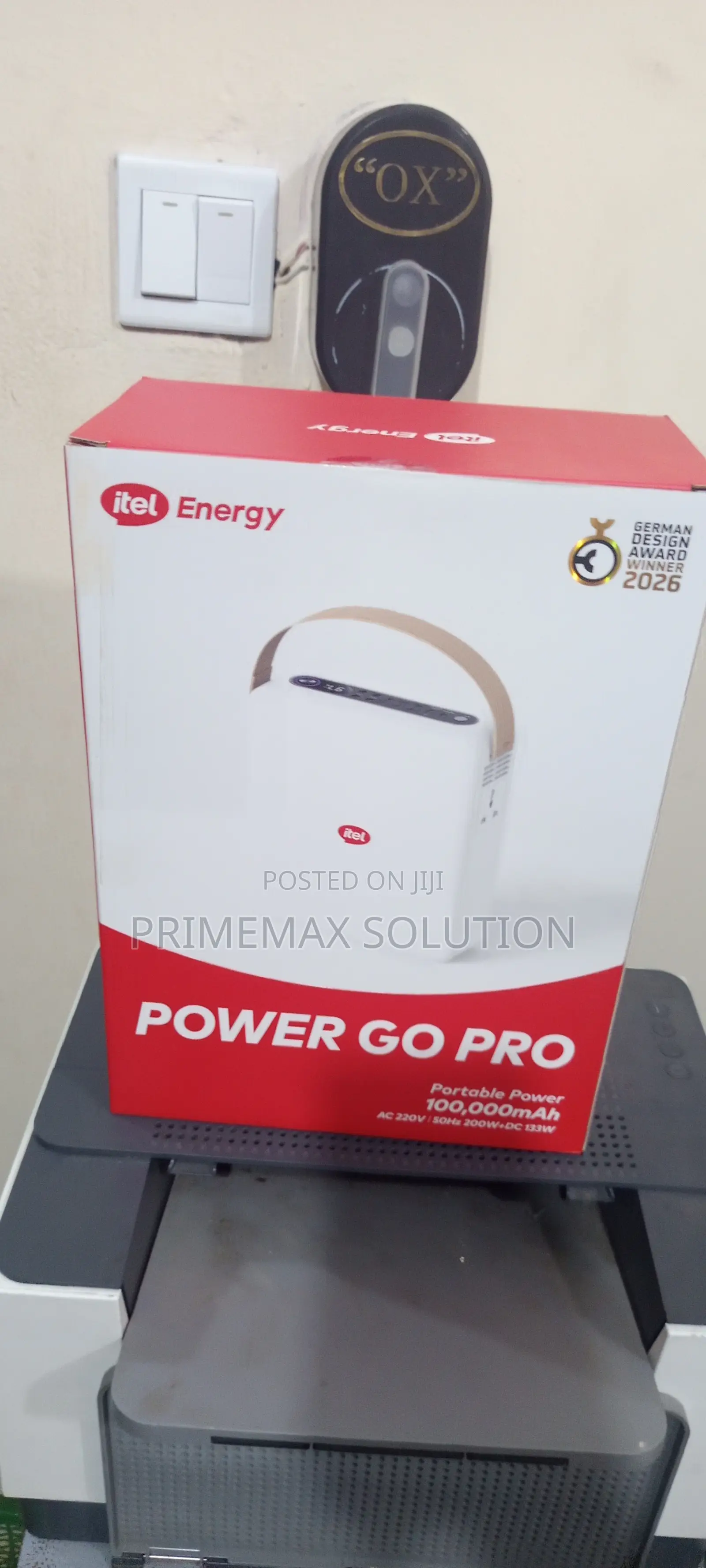 Compact 100,000mAh Powerhouse – Power Laptops, Fans & TVs