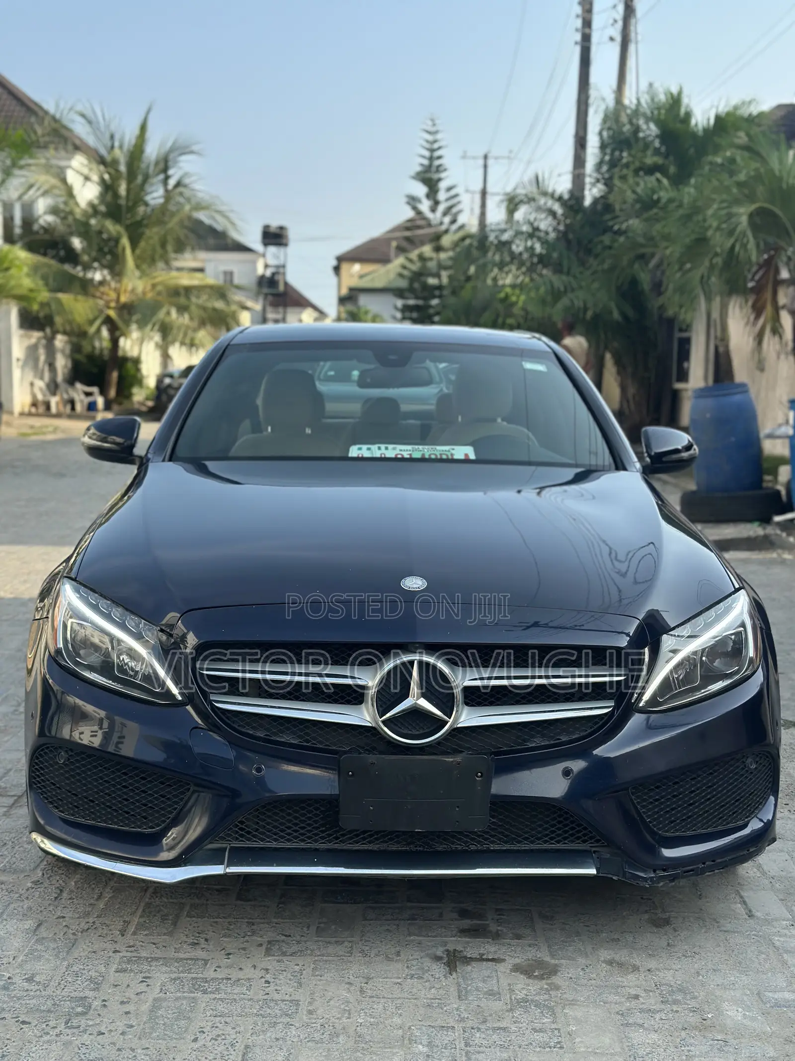 Mercedes-Benz C300 Sport 4Matic Sedan AWD (2.0L 4cyll 7A) 2016 Blue