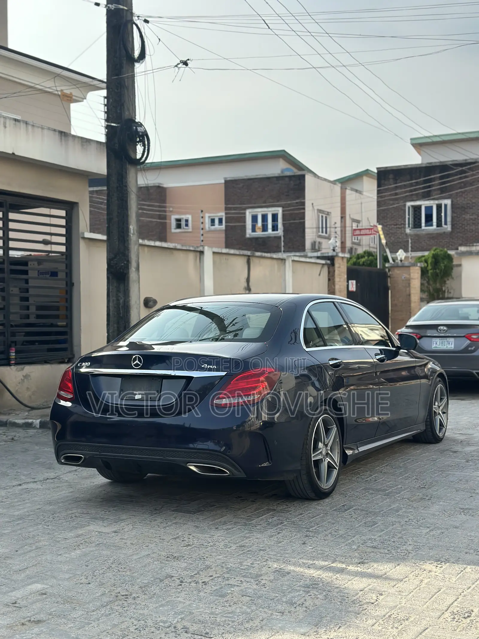 Mercedes-Benz C300 Sport 4Matic Sedan AWD (2.0L 4cyll 7A) 2016 Blue