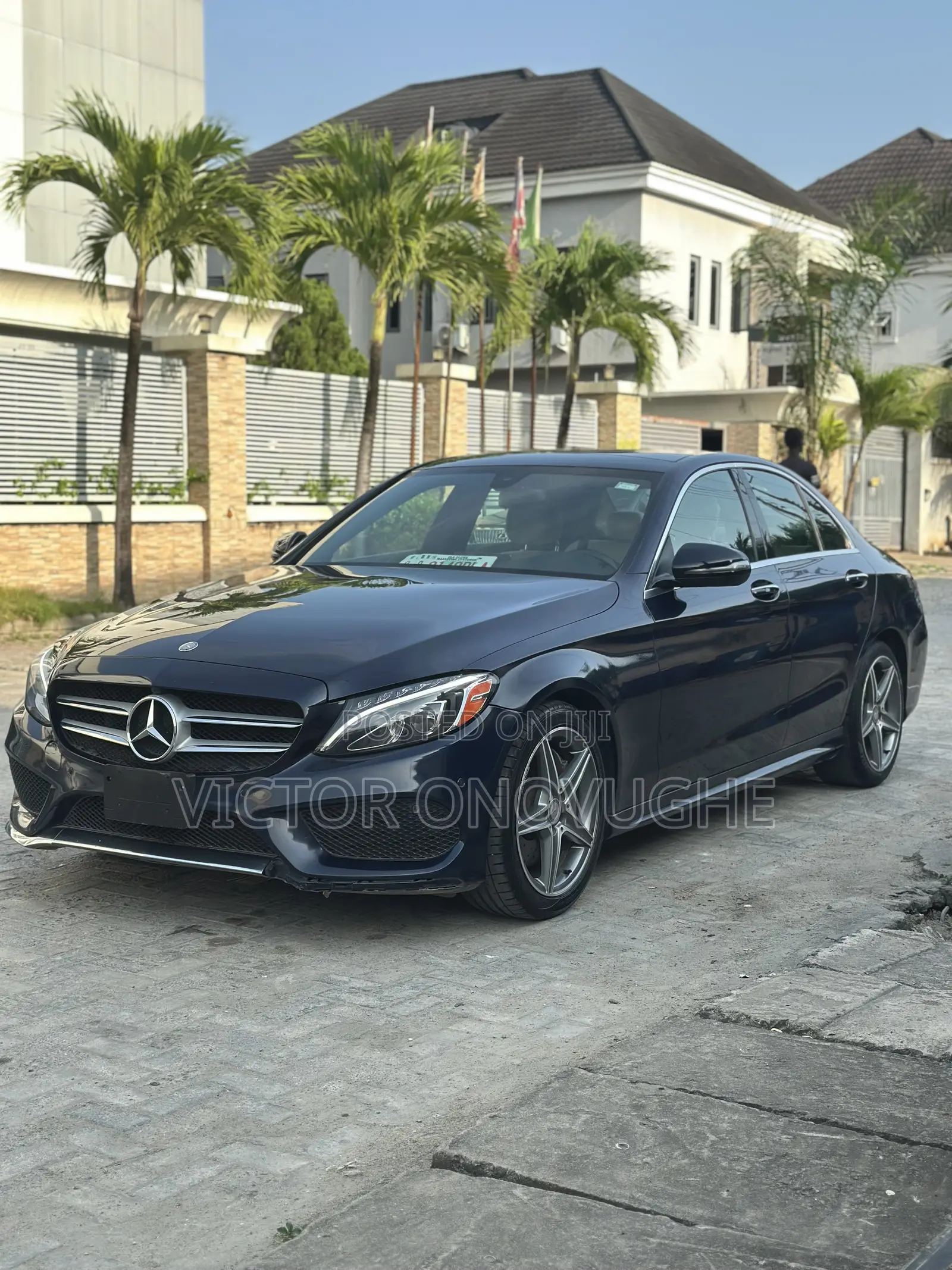 Mercedes-Benz C300 Sport 4Matic Sedan AWD (2.0L 4cyll 7A) 2016 Blue