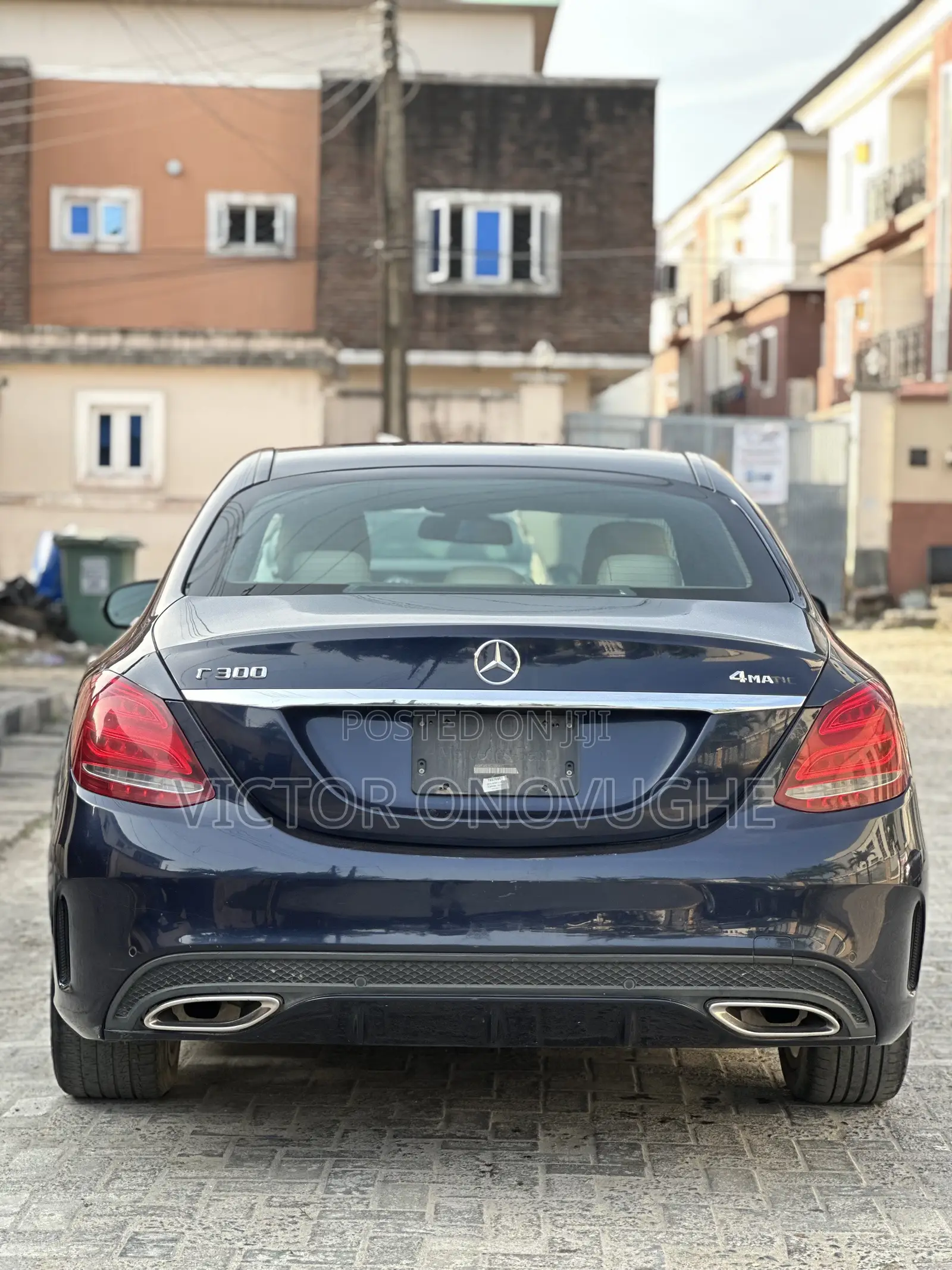 Mercedes-Benz C300 Sport 4Matic Sedan AWD (2.0L 4cyll 7A) 2016 Blue